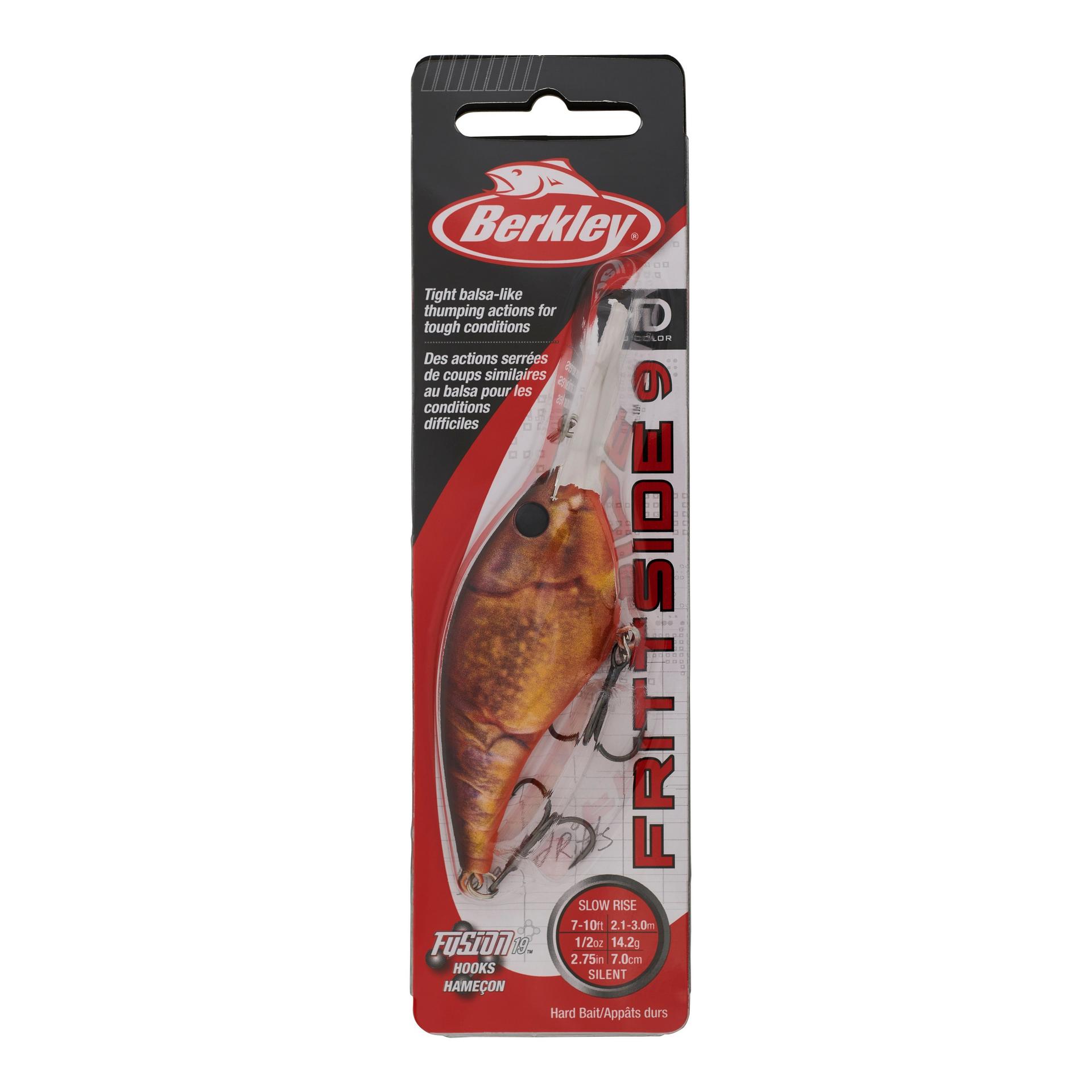 Berkley Frittside HDBrownCraw 9 PKG | Berkley Fishing