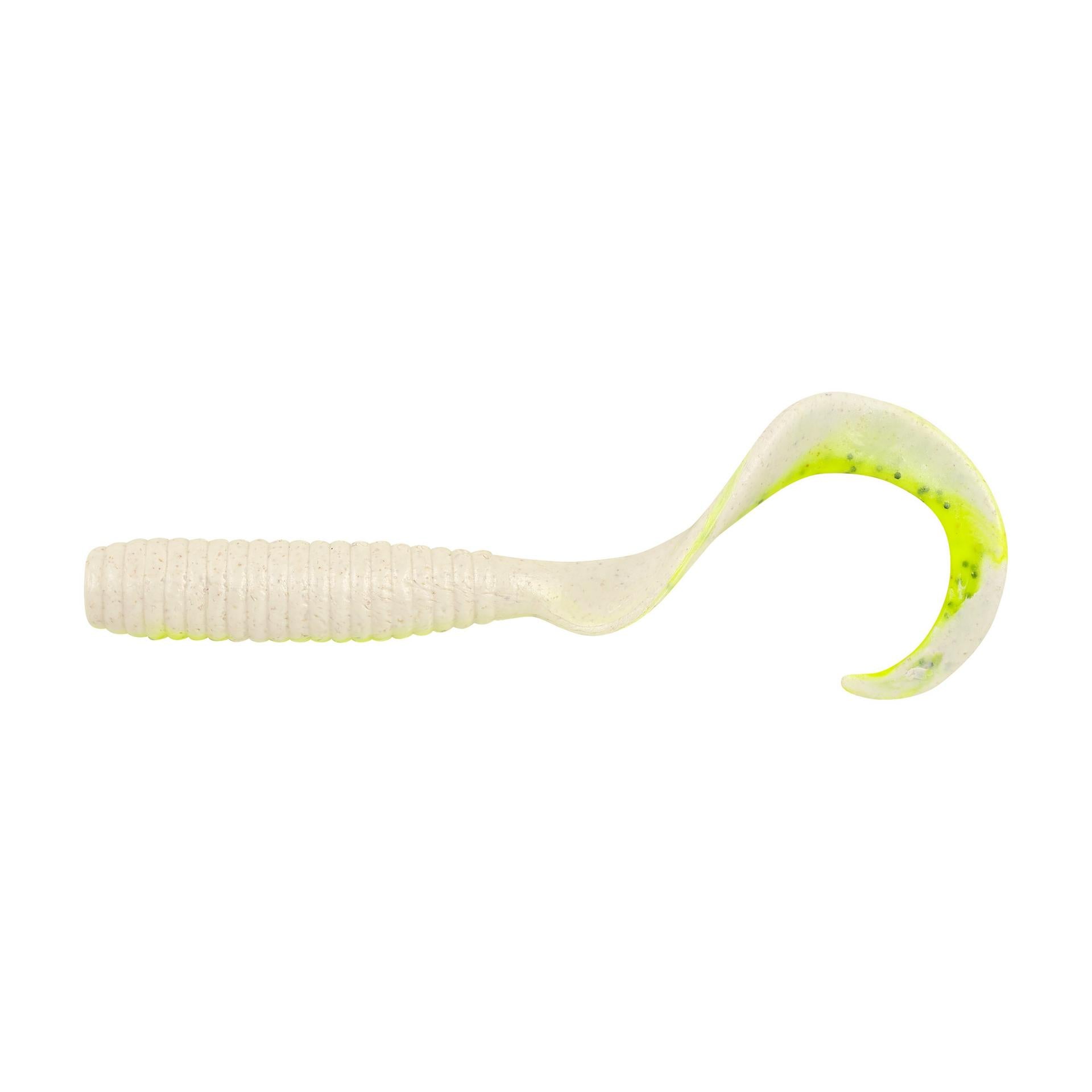 Berkley Gulp!Alive!Grub ChartreusePepperNeon alt2 | Berkley Fishing