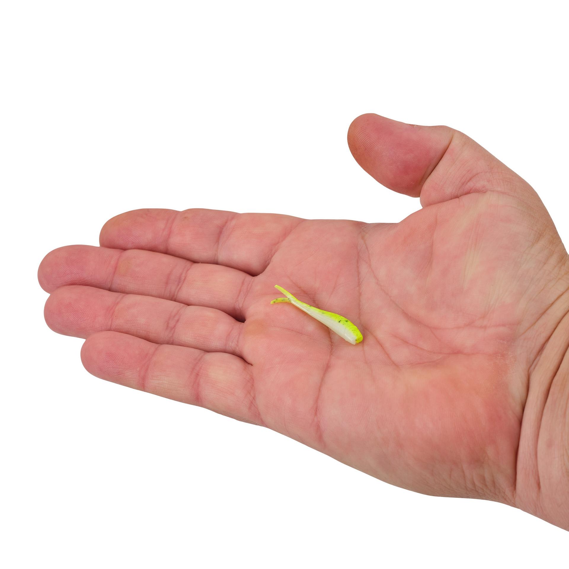 Berkley Gulp!Alive!Minnow ChartreuseShad 1in HAND | Berkley Fishing