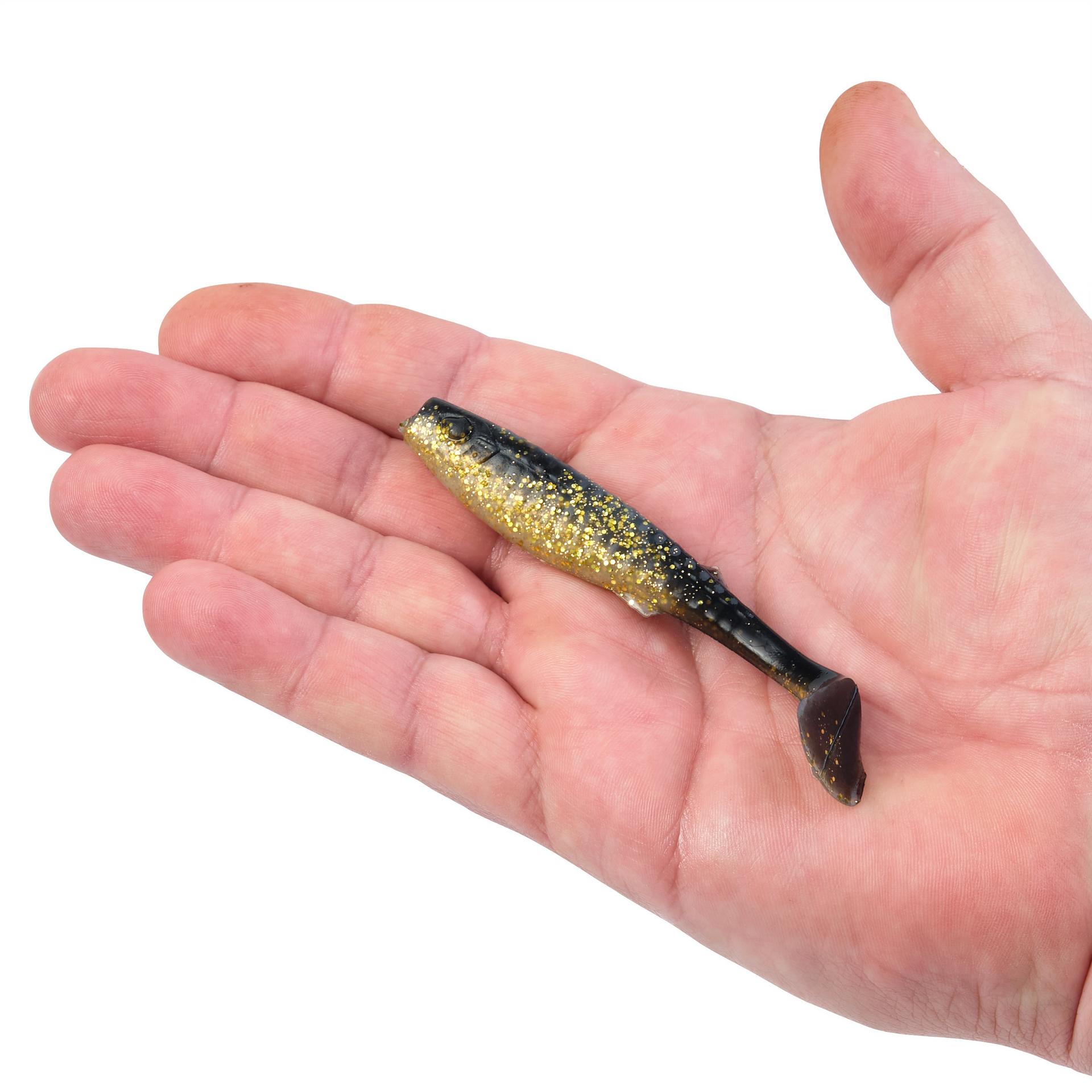 Berkley Gulp!Alive!Paddleshad BlackGold 4in HAND | Berkley Fishing