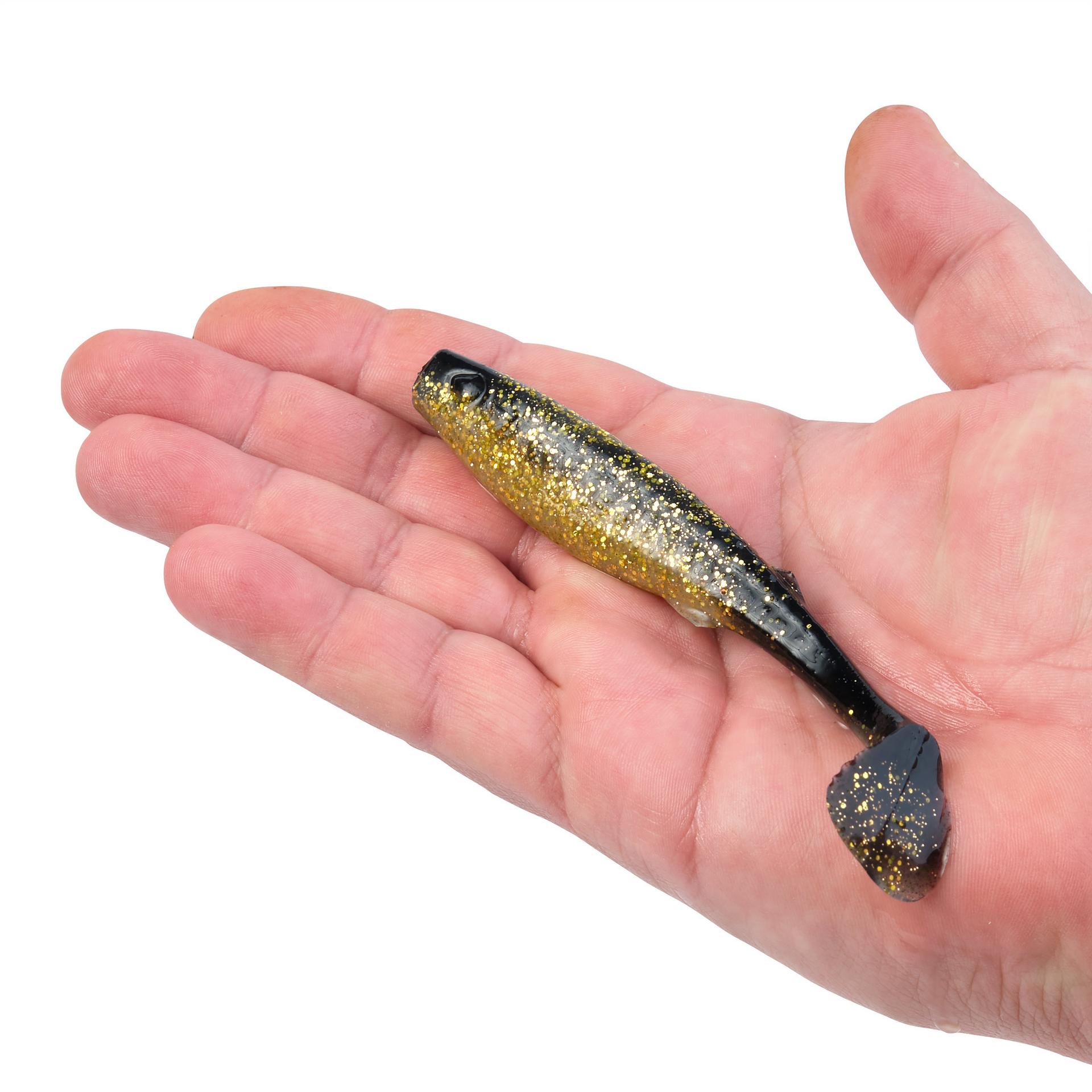Berkley Gulp!Alive!Paddleshad BlackGold 5in HAND | Berkley Fishing