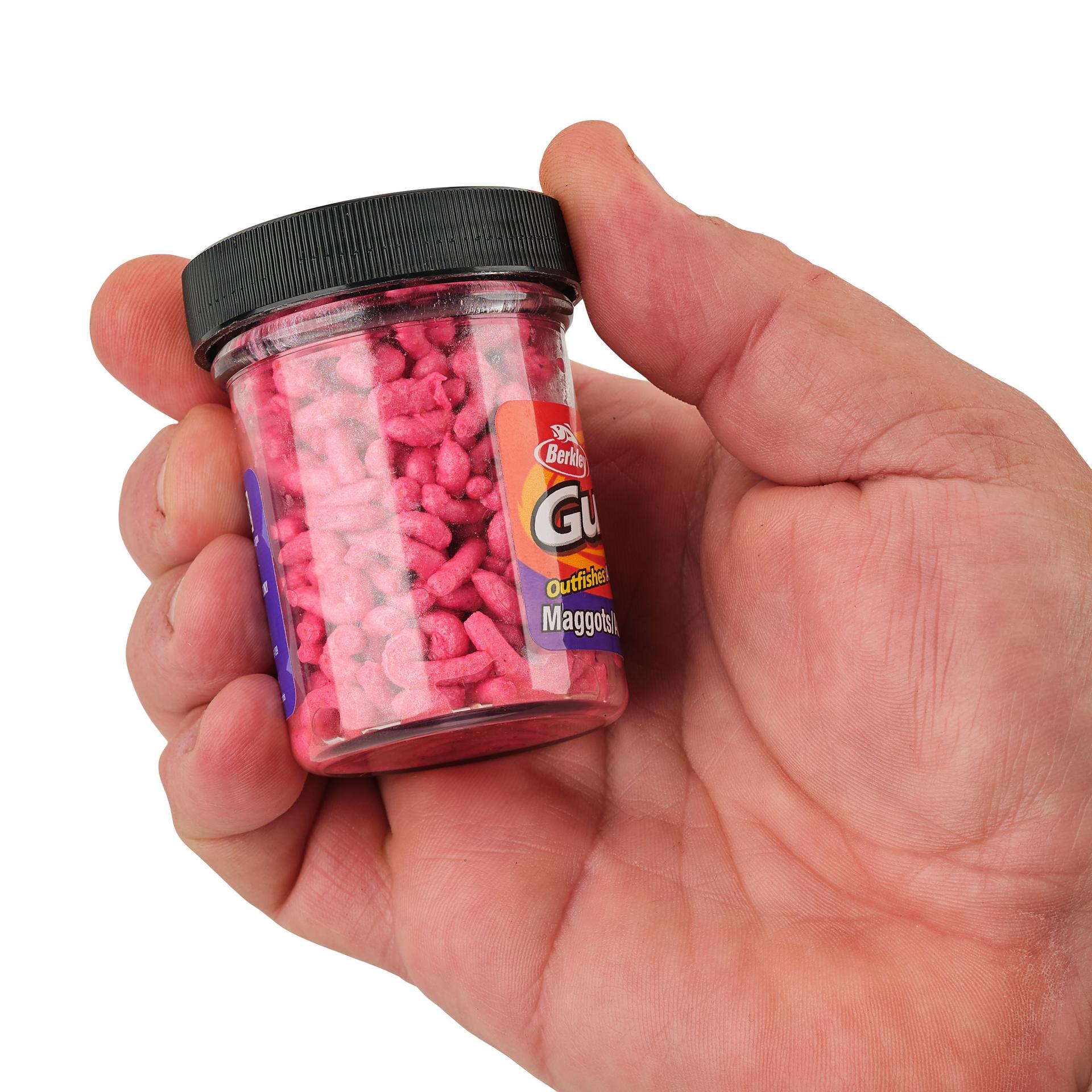 Berkley Gulp!Maggot Pink HAND | Berkley Fishing