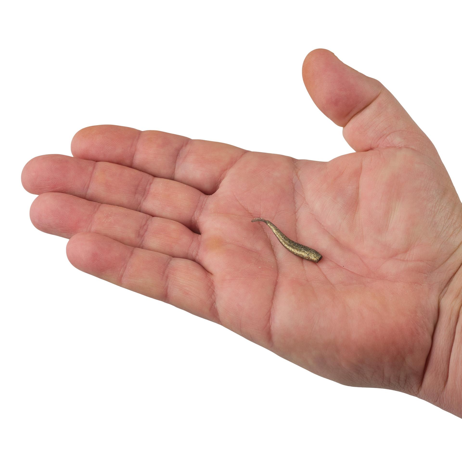 Berkley Gulp!Minnow 1in PyriteShiner HAND | Berkley Fishing