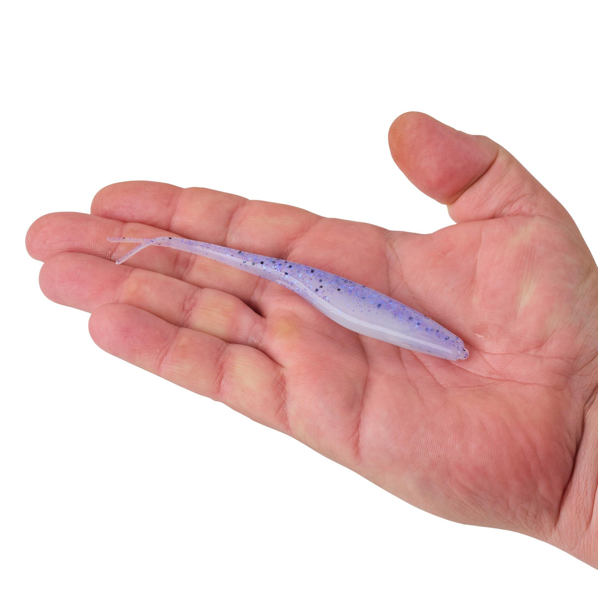 Berkley Gulp!SaltwaterJerkShad VioletHazeFleck 5in HAND | Berkley Fishing