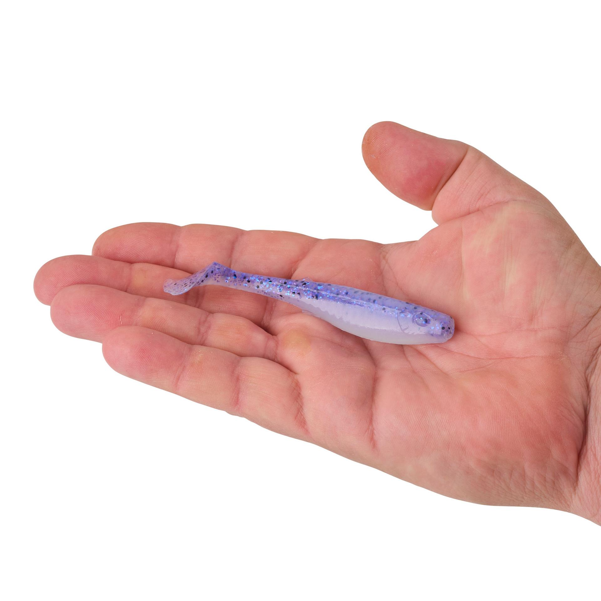 Berkley Gulp!SaltwaterPaddleshad VioletHazeFleck 4in HAND | Berkley Fishing