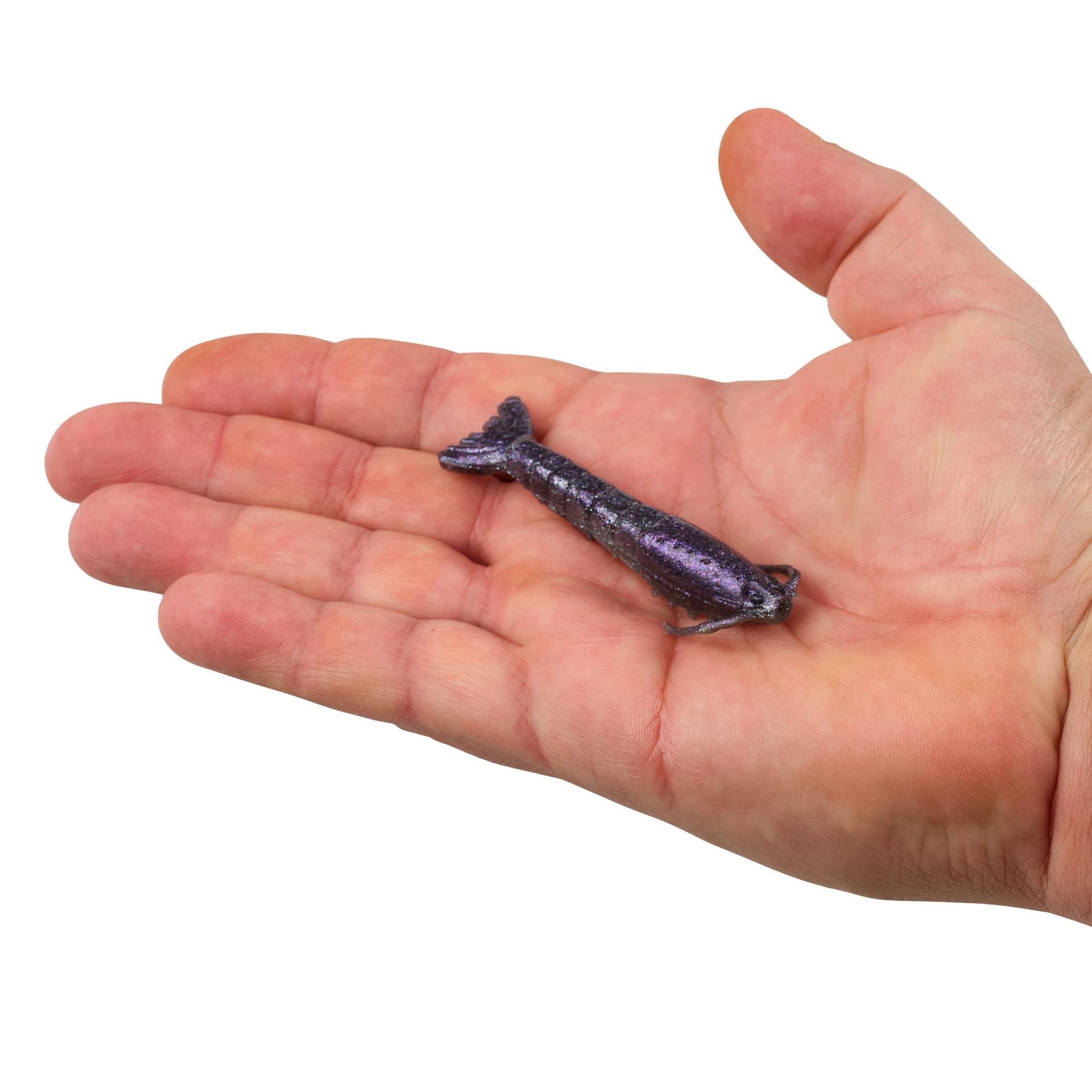 Berkley Gulp!SaltwaterShrimp 3in PurpleChrome HAND | Berkley Fishing
