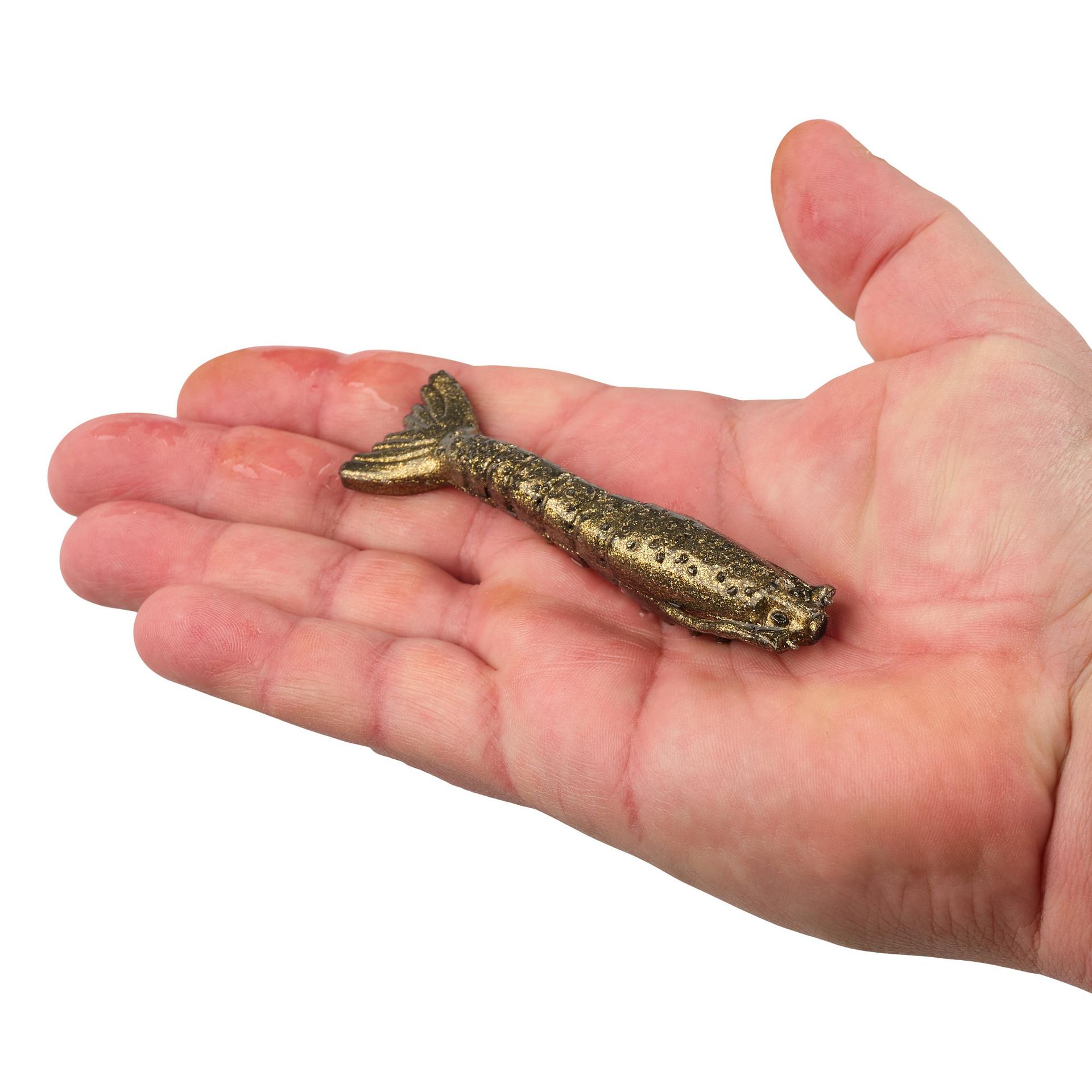 Berkley Gulp!SaltwaterShrimp 4in Fool'sGold HAND | Berkley Fishing