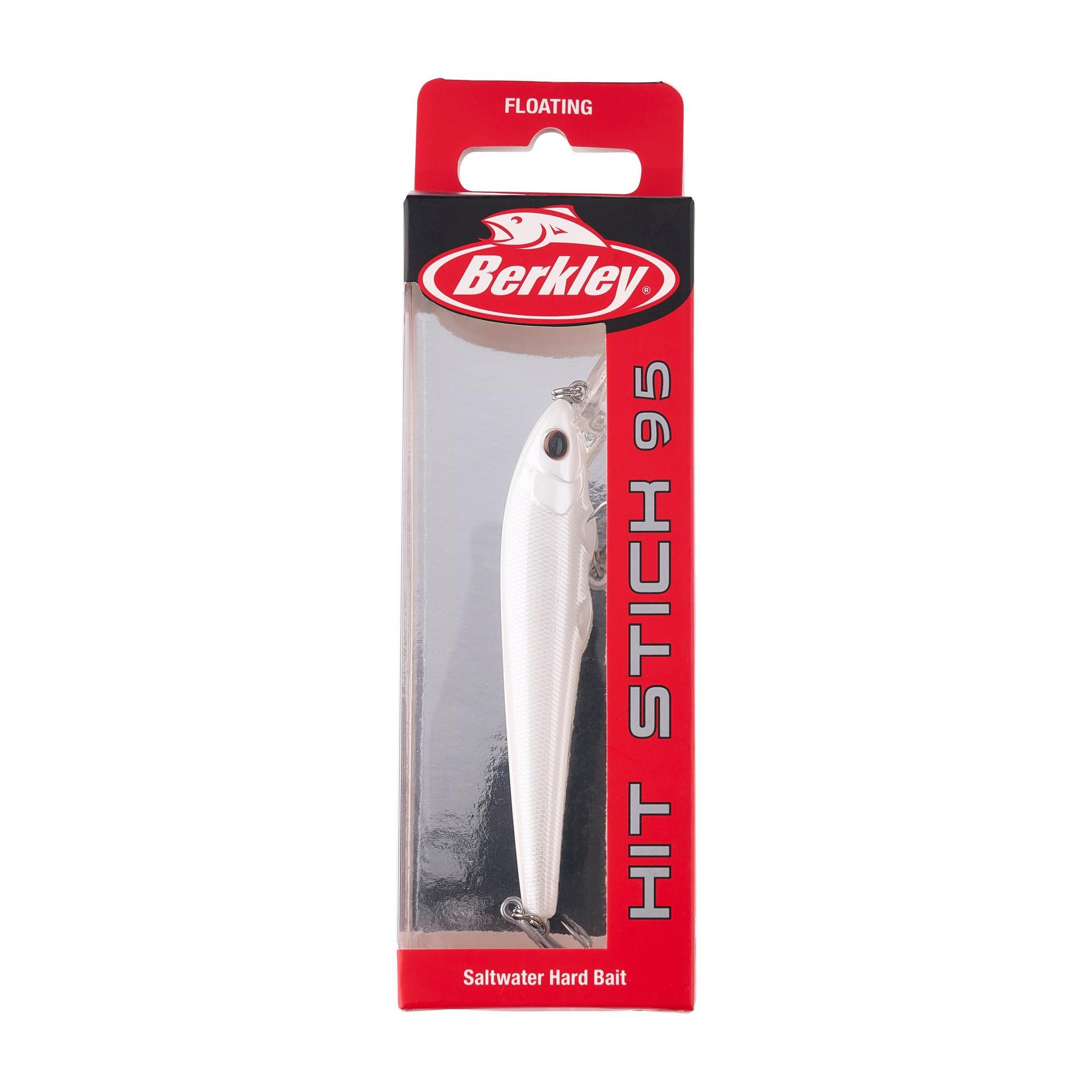 Berkley HitStickSaltwater 95 PearlWhite PKG | Berkley Fishing