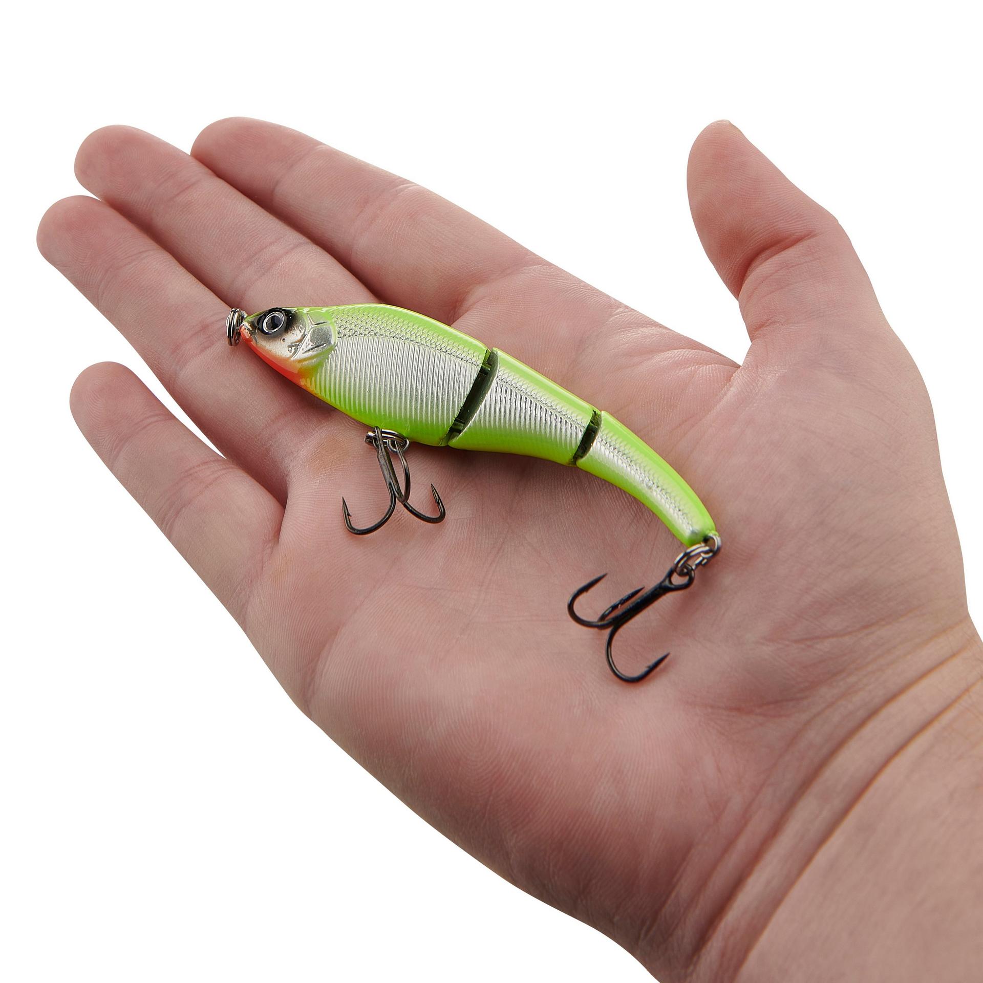 Berkley MagicSwimmer ChromeChartreuse 95 HAND | Berkley Fishing