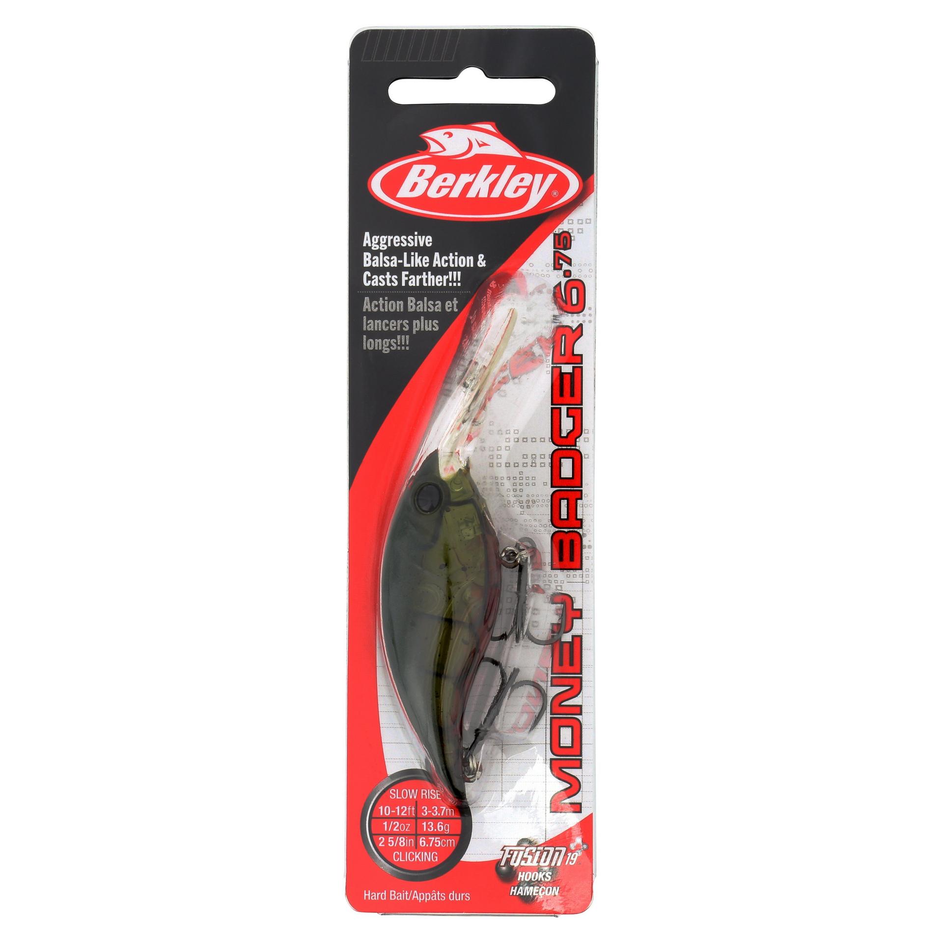 Berkley MoneyBadger 675 GhostGreenCraw PKG | Berkley Fishing