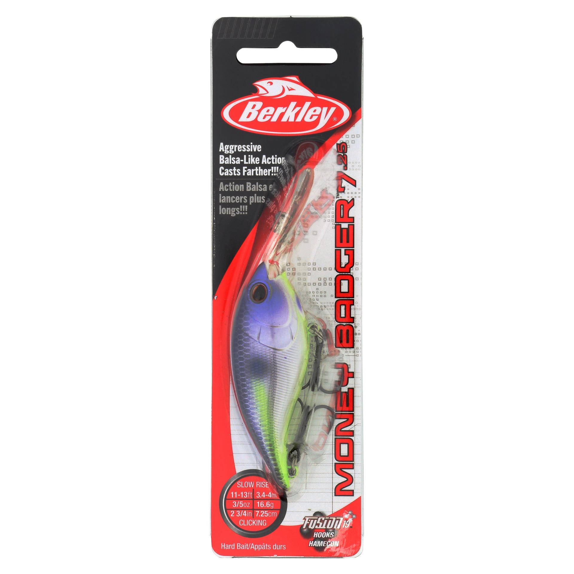 Berkley MoneyBadger 725 PurpleGlimmer PKG | Berkley Fishing