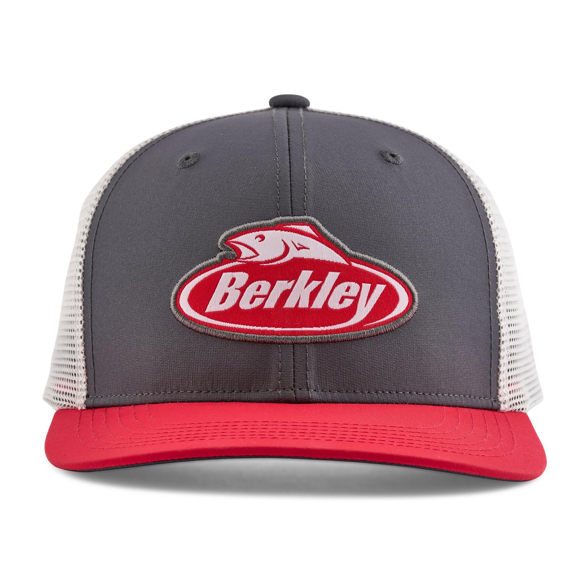 Berkley PerformanceLogoTrucker CharcoalRed alt3 | Berkley Fishing