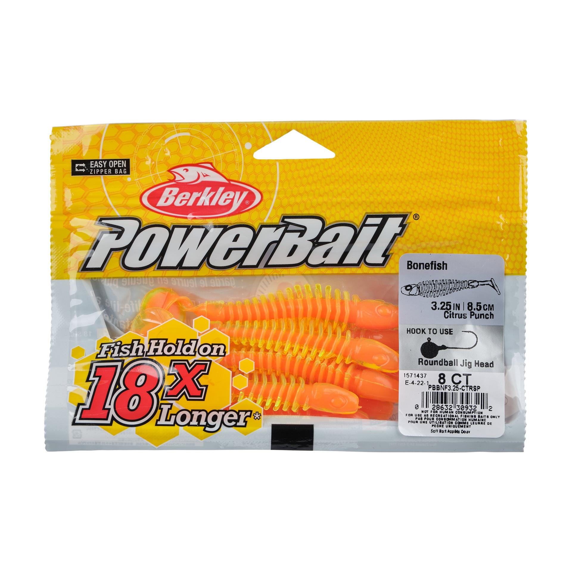 Berkley PowerBaitBonefish 3.25 CitrusPunch PKG | Berkley Fishing