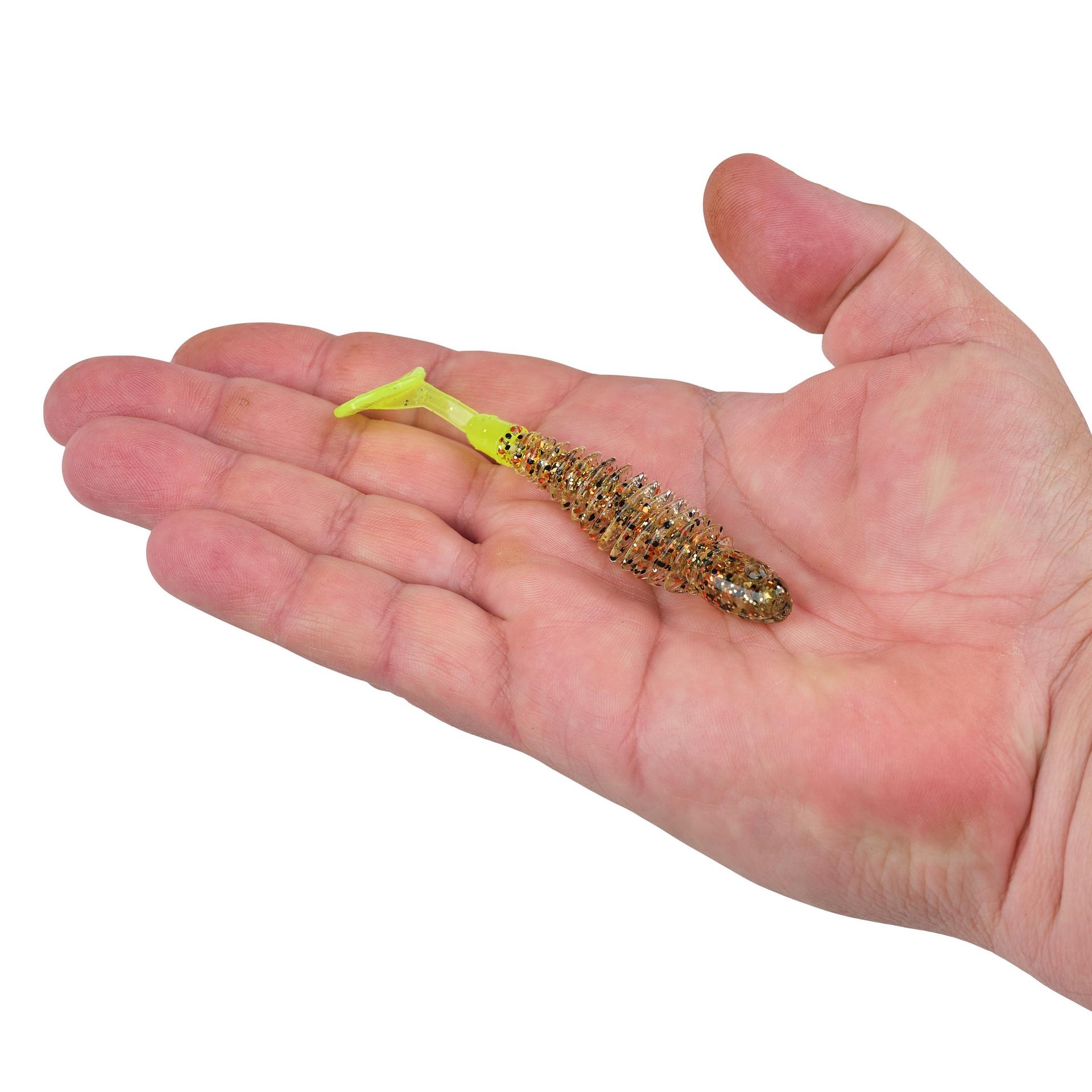 Berkley PowerBaitBonefish 3.25 GoldCrackerChartreuse HAND | Berkley Fishing