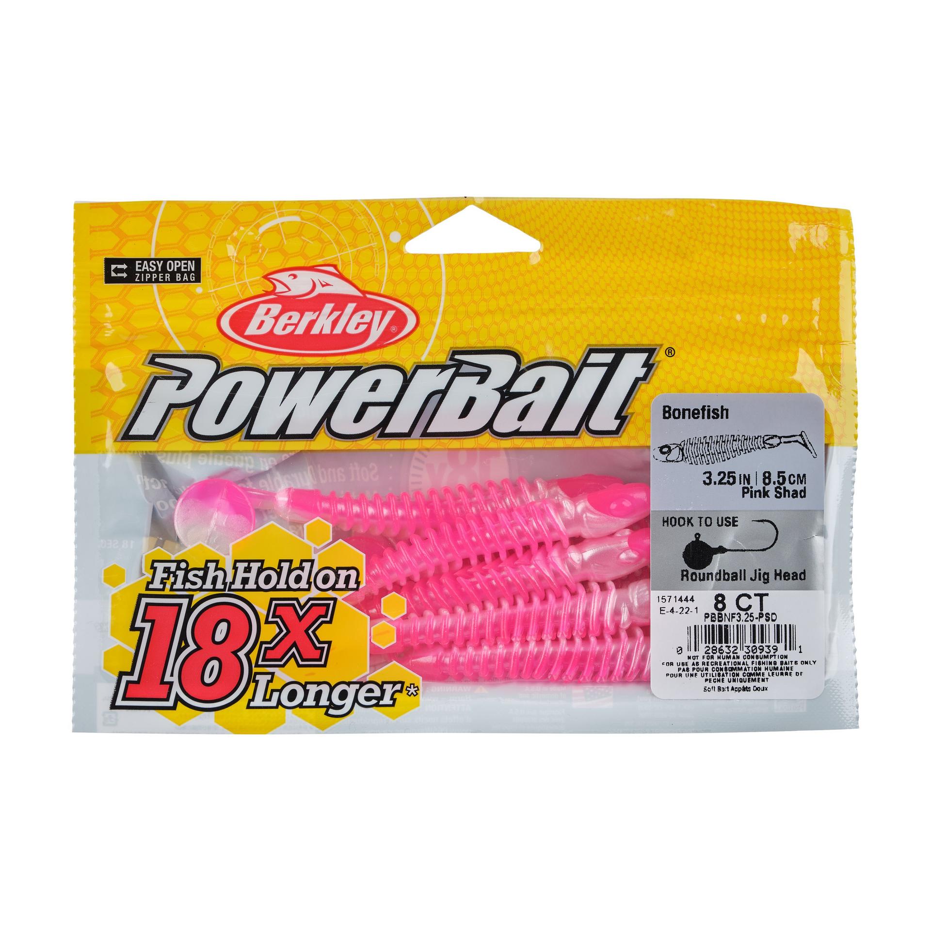 Berkley PowerBaitBonefish 3.25 PinkShad PKG | Berkley Fishing