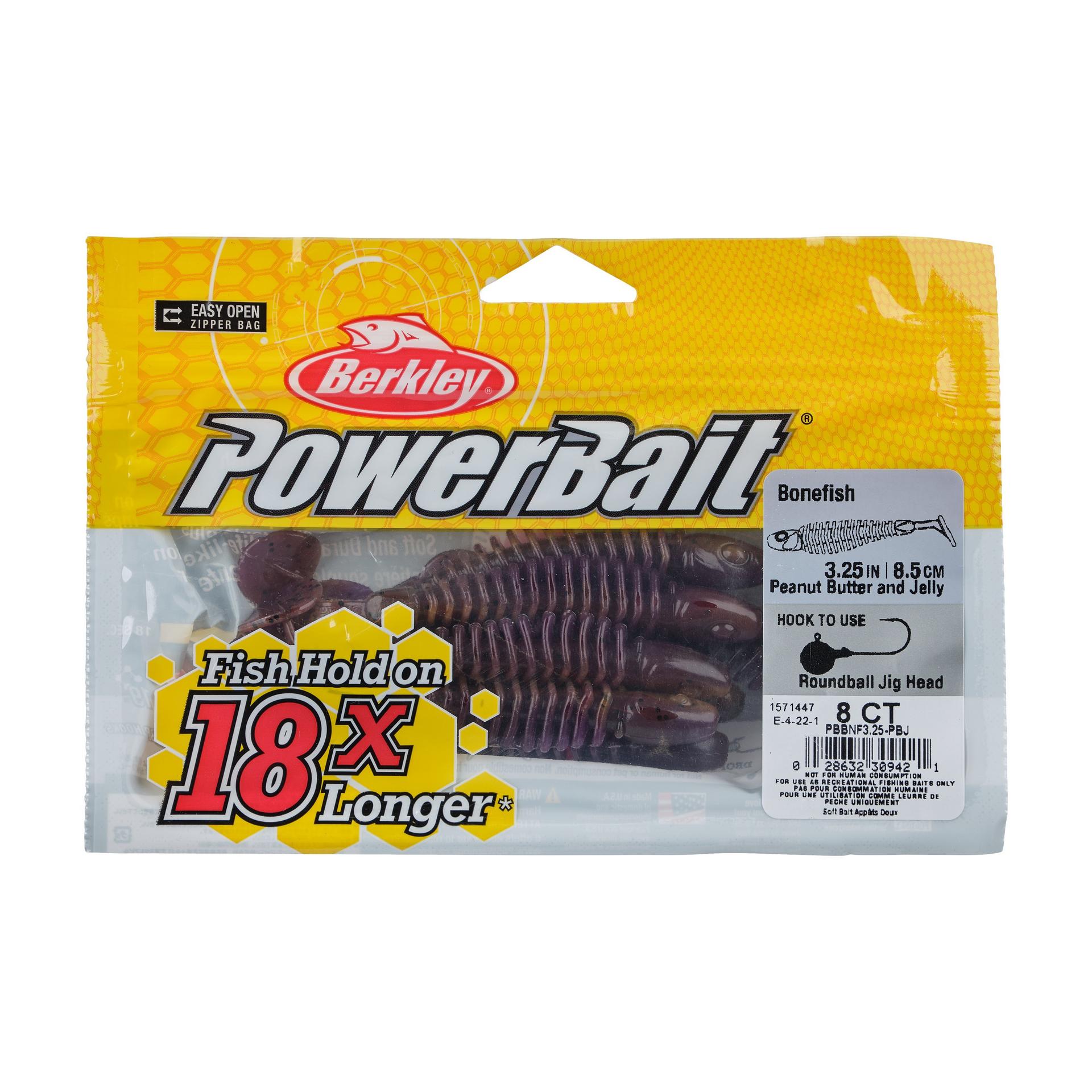 Berkley PowerBaitBonefish 3.25 PeanutButterandJelly PKG | Berkley Fishing