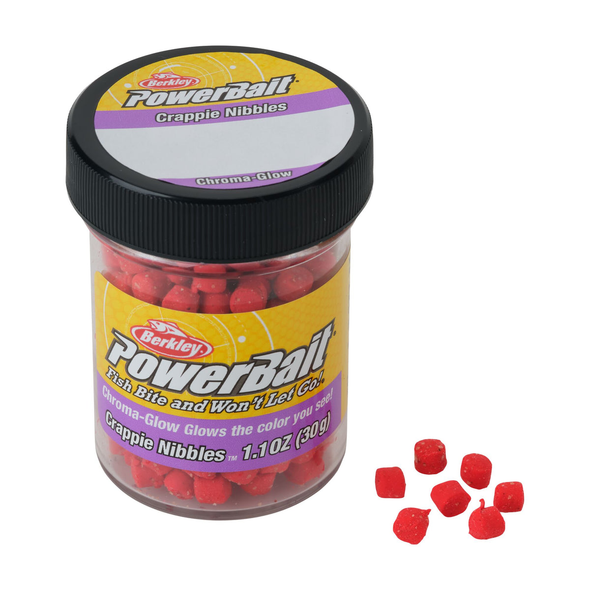 Berkley PowerBait® Chroma-Glow Crappie Nibbles