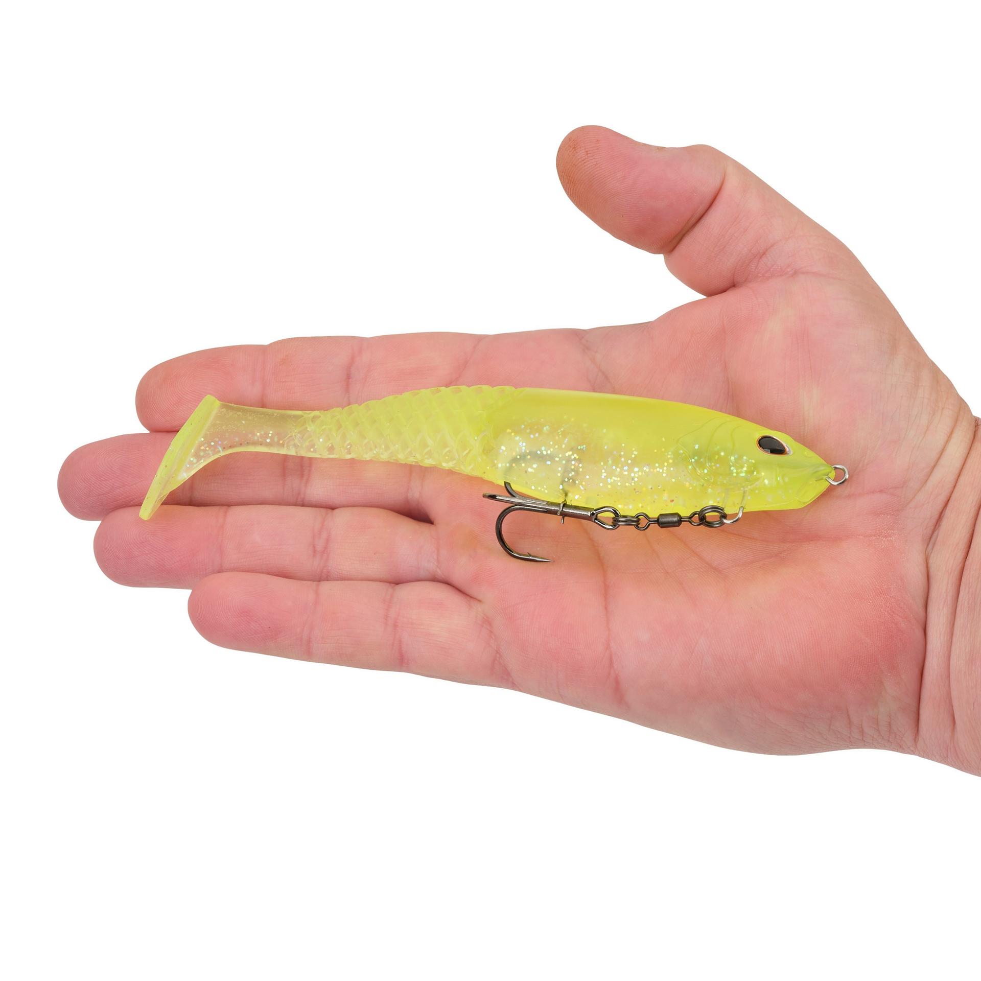 Berkley PowerBaitCullShad 6 LimeIce HAND | Berkley Fishing