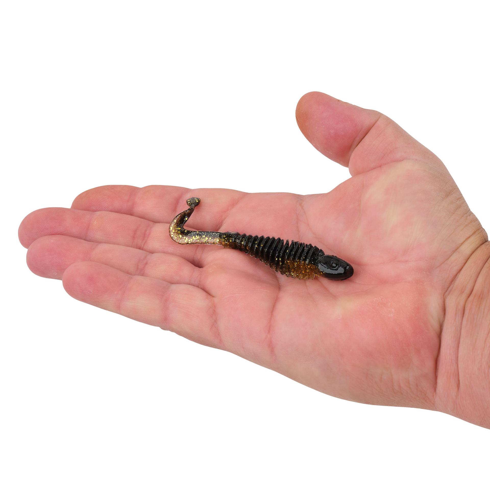 Berkley PowerBaitCurlyBones 3 MidnightShine HAND | Berkley Fishing