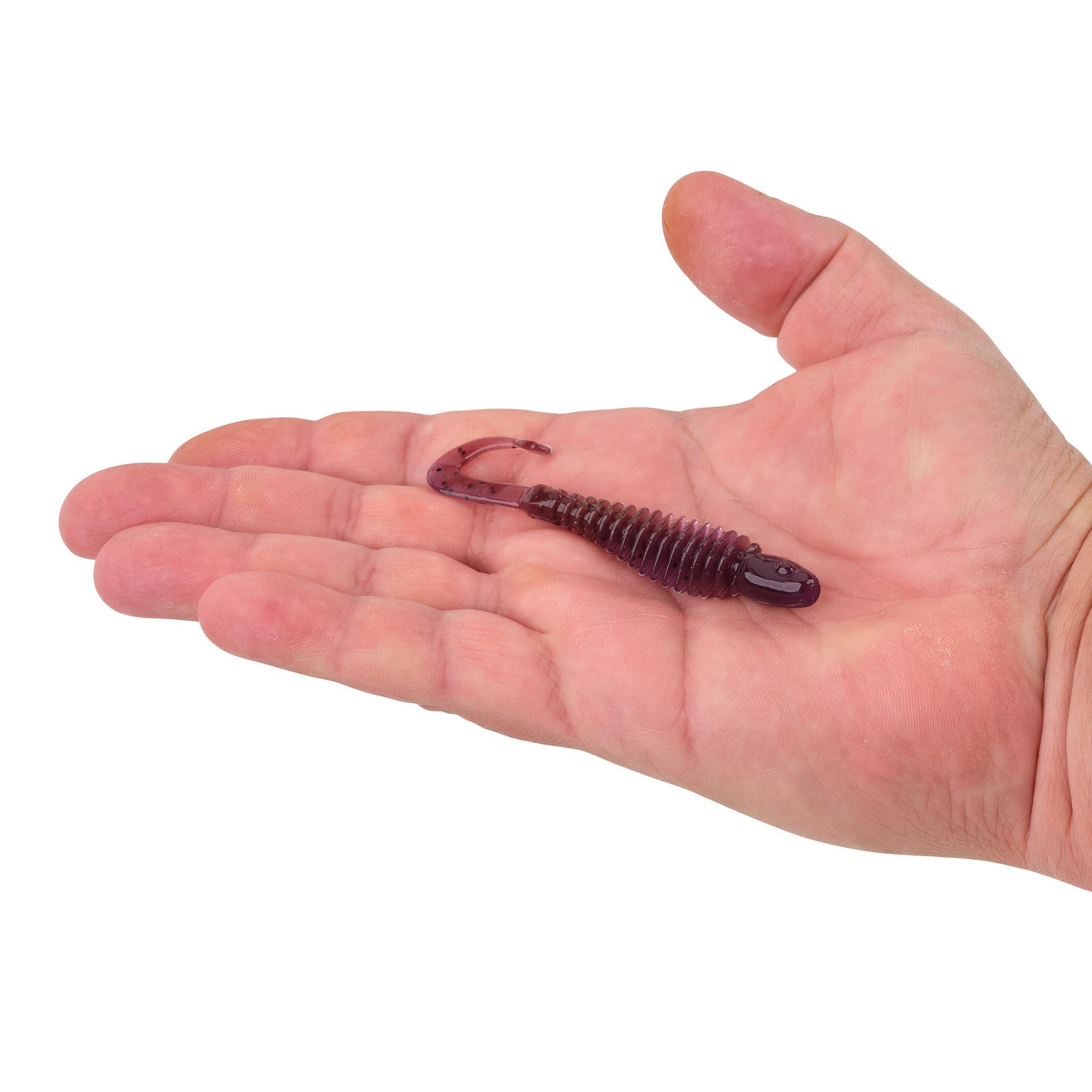 Berkley PowerBaitCurlyBones 3 PeanutButterandJelly HAND | Berkley Fishing