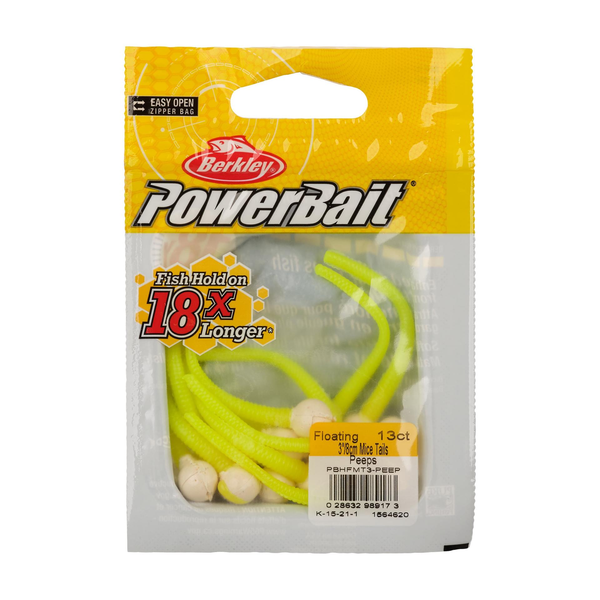 Berkley PowerBaitFloatingMiceTails Peeps PKG | Berkley Fishing