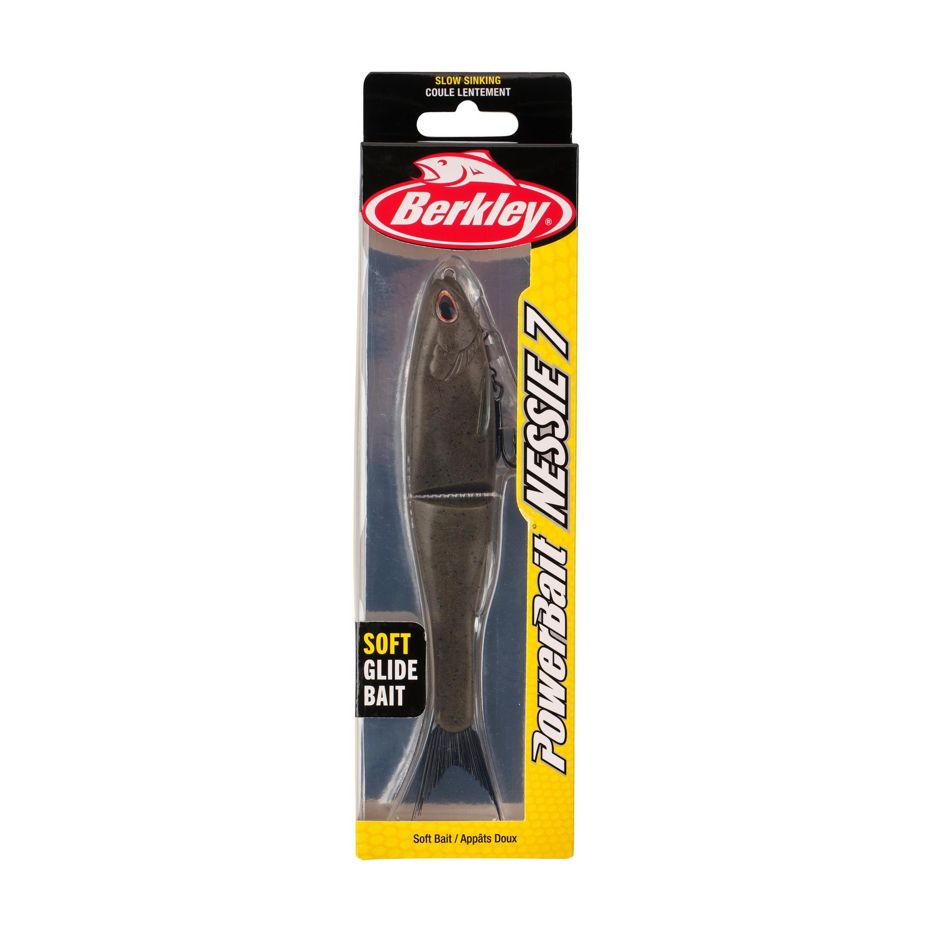 Berkley PowerBaitNessie GreenPumpkin 7in PKG | Berkley Fishing