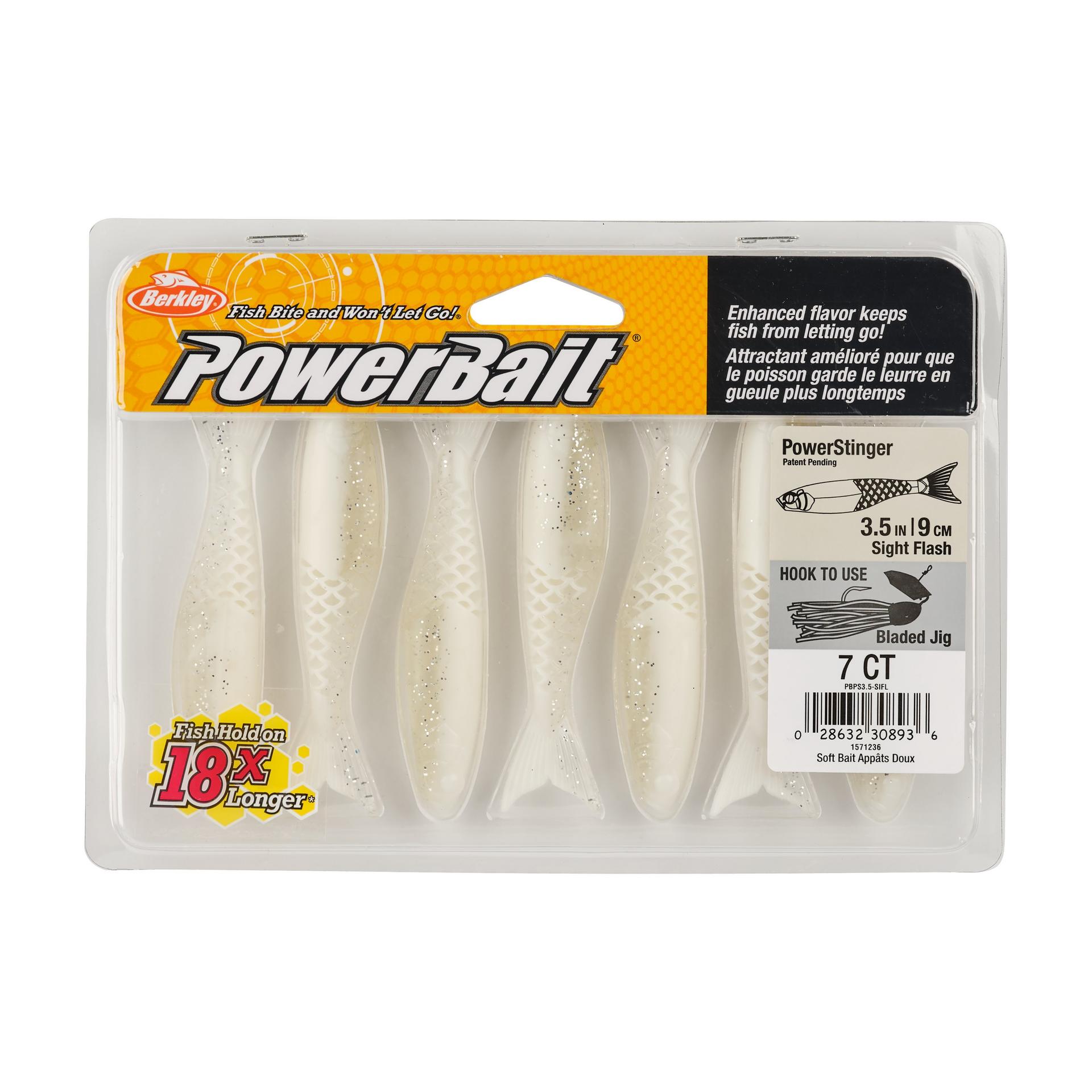 Berkley PowerBaitPowerStinger 3.5 SightFlash PKG | Berkley Fishing