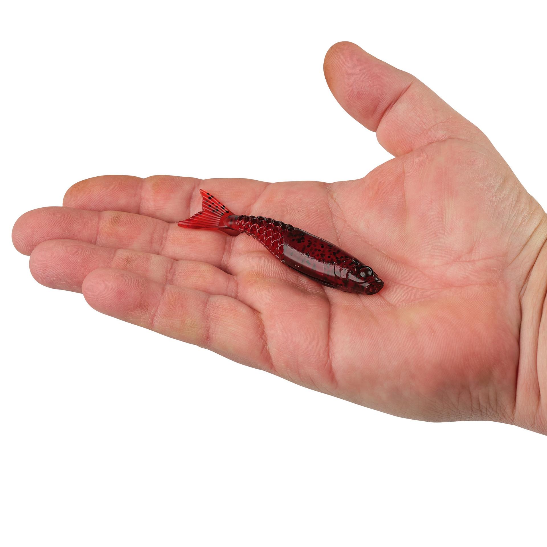 Berkley PowerBaitPowerStinger 3.5 GhostRedCraw HAND | Berkley Fishing