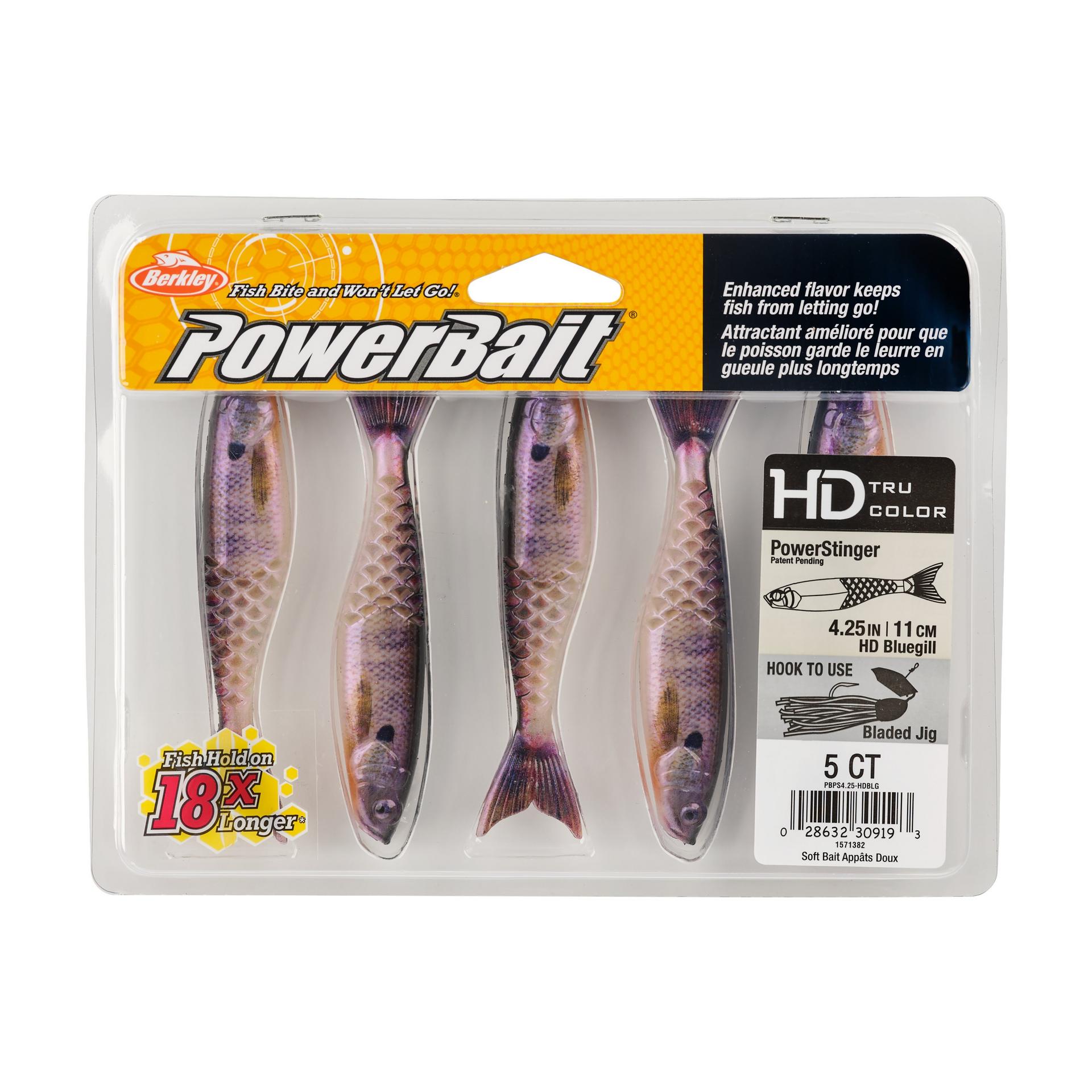 Berkley PowerBaitPowerStinger 4.25 HDBluegill PKG | Berkley Fishing