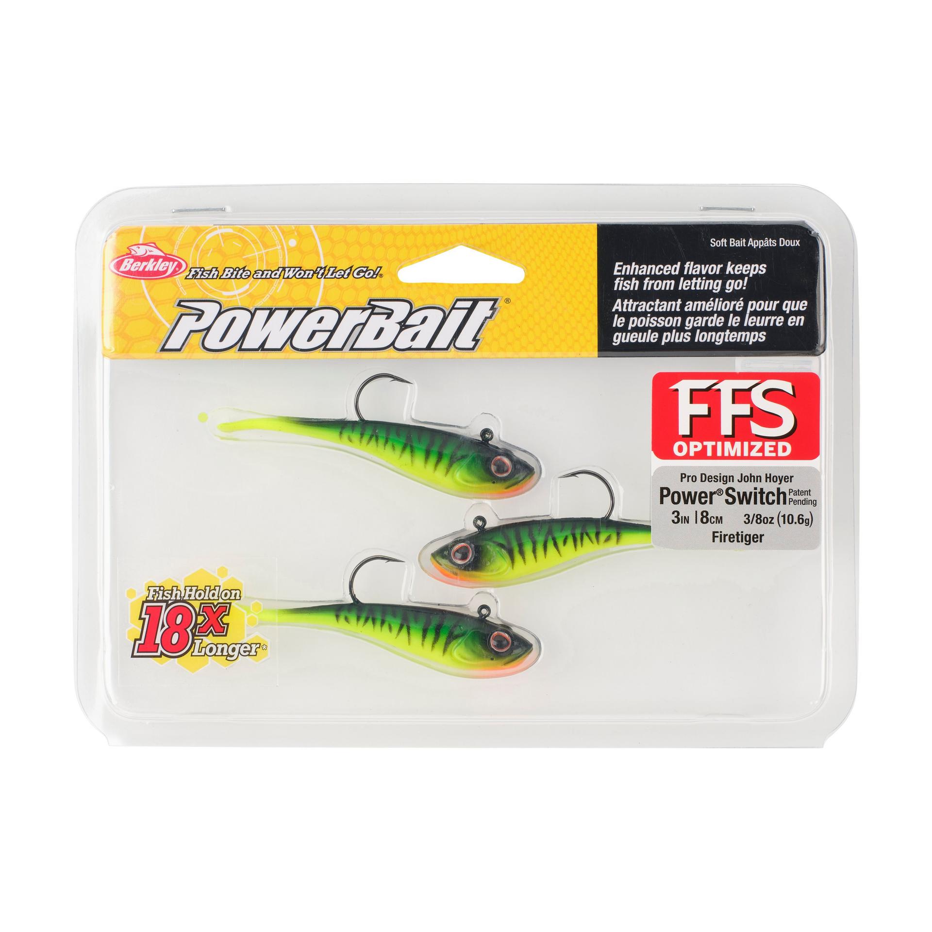 Berkley PowerBaitPowerSwitch Firetiger 3in PKG | Berkley Fishing