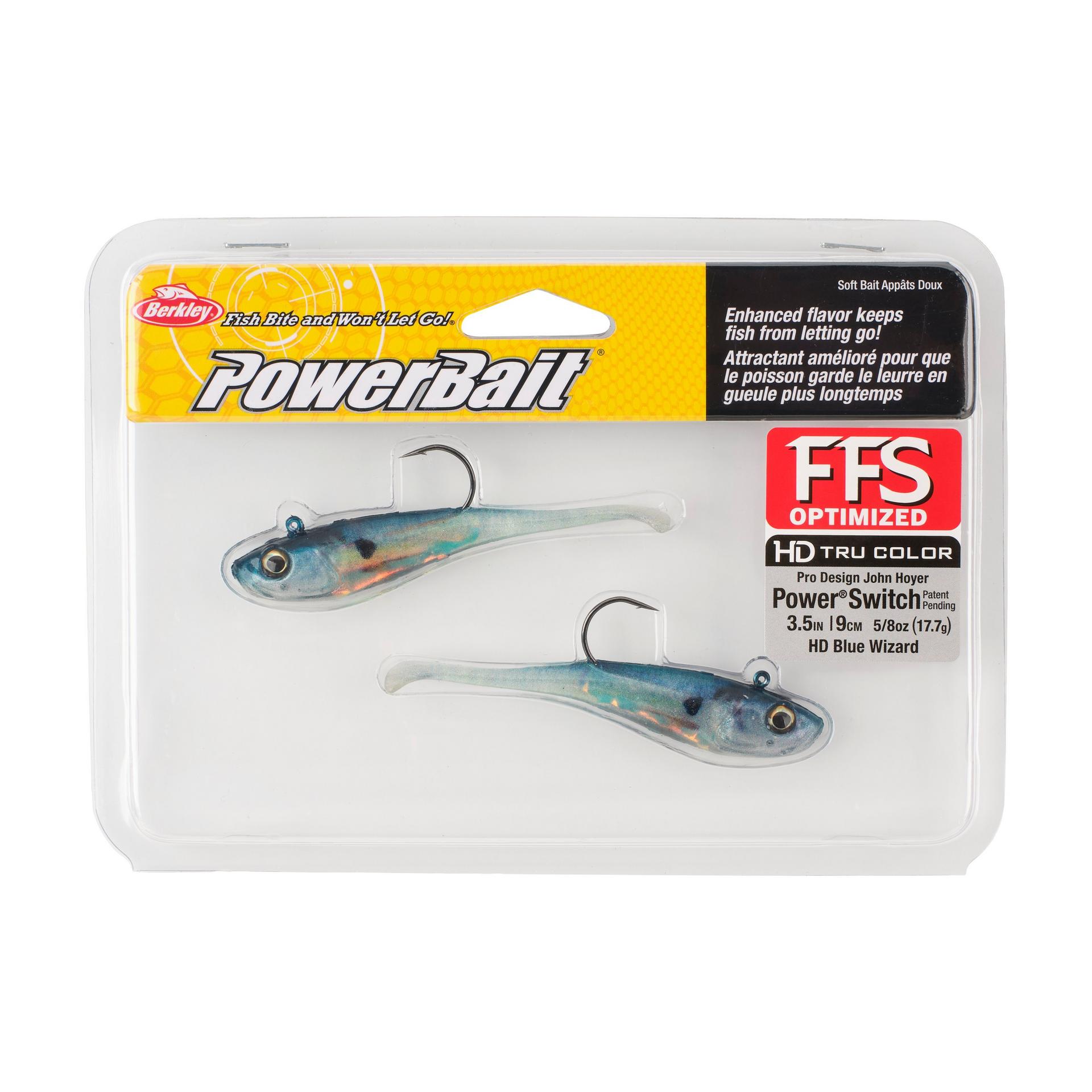 Berkley PowerBaitPowerSwitch HDBlueWizard 3.5in PKG | Berkley Fishing