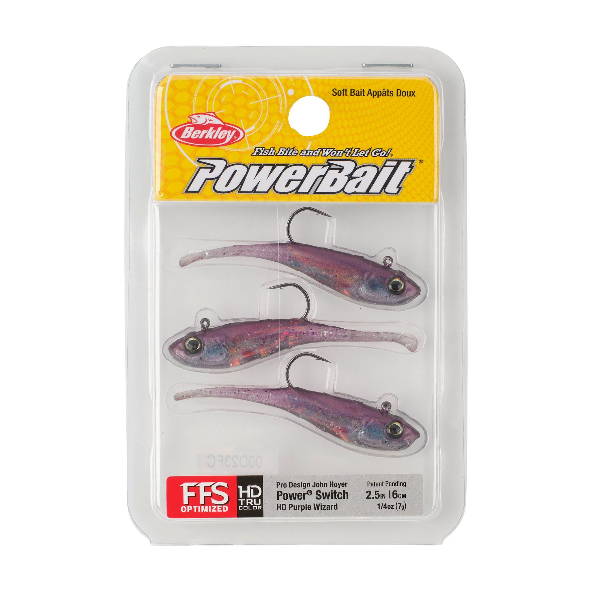 Berkley PowerBaitPowerSwitch HDPurpleWizard 2.5in PKG | Berkley Fishing