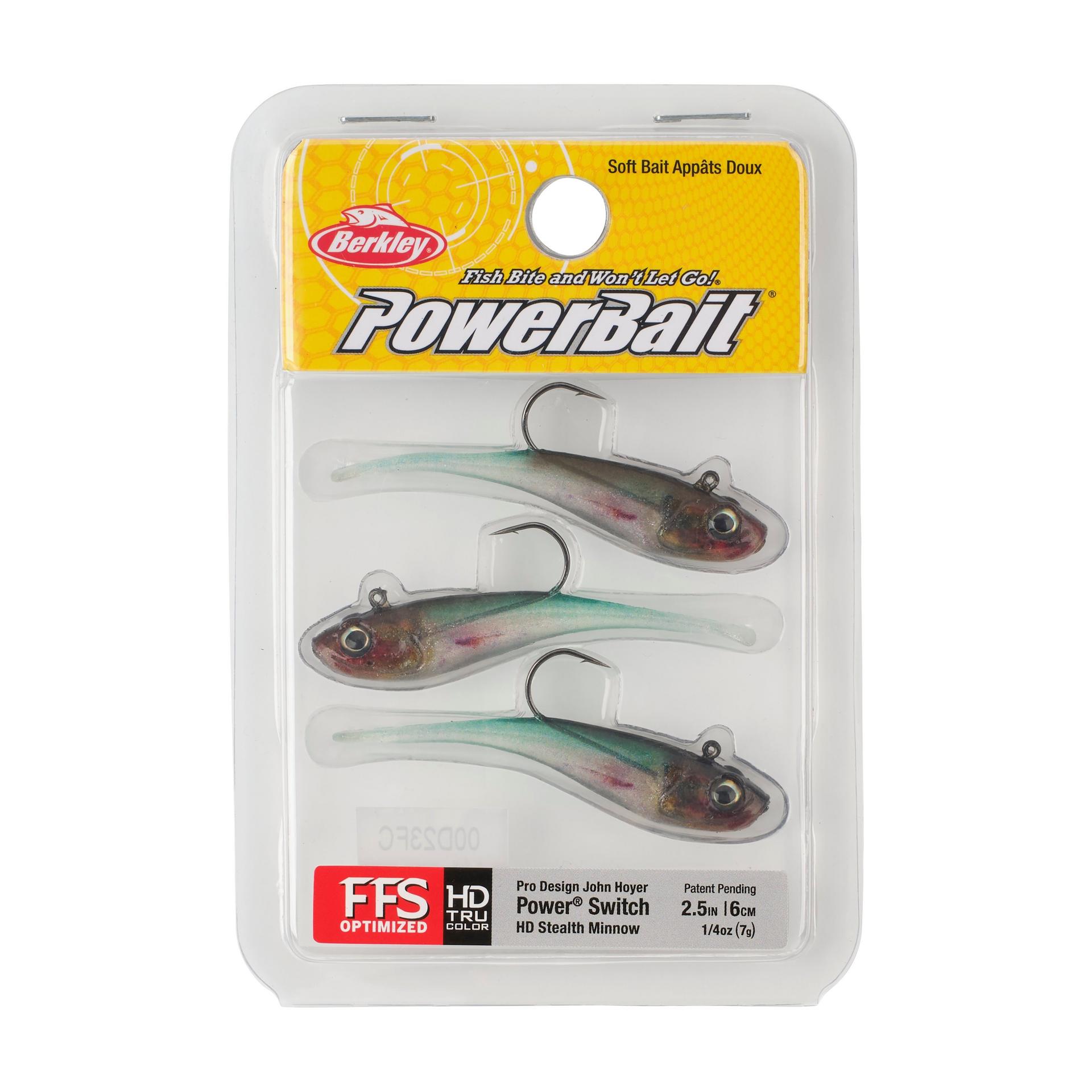 Berkley PowerBaitPowerSwitch HDStealthMinnow 2.5in PKG | Berkley Fishing