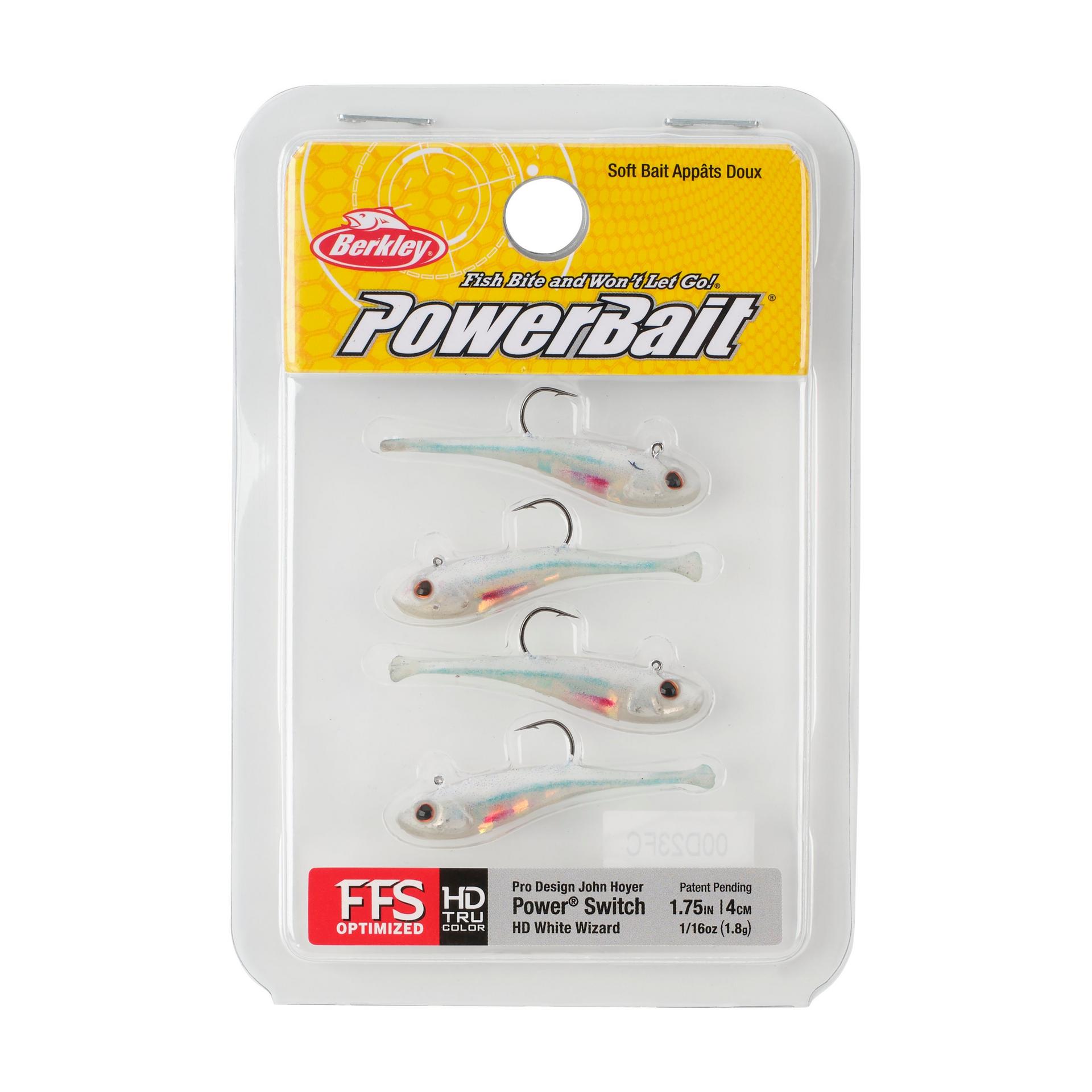 Berkley PowerBaitPowerSwitch HDWhiteWizard 1.75in PKG | Berkley Fishing