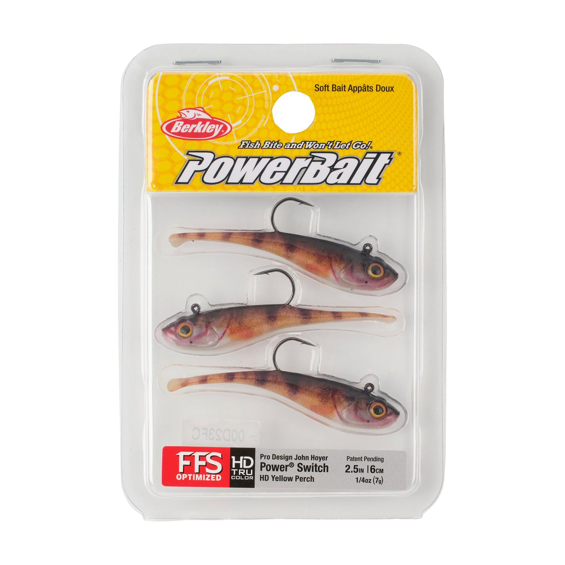 Berkley PowerBaitPowerSwitch HDYellowPerch 2.5in PKG | Berkley Fishing