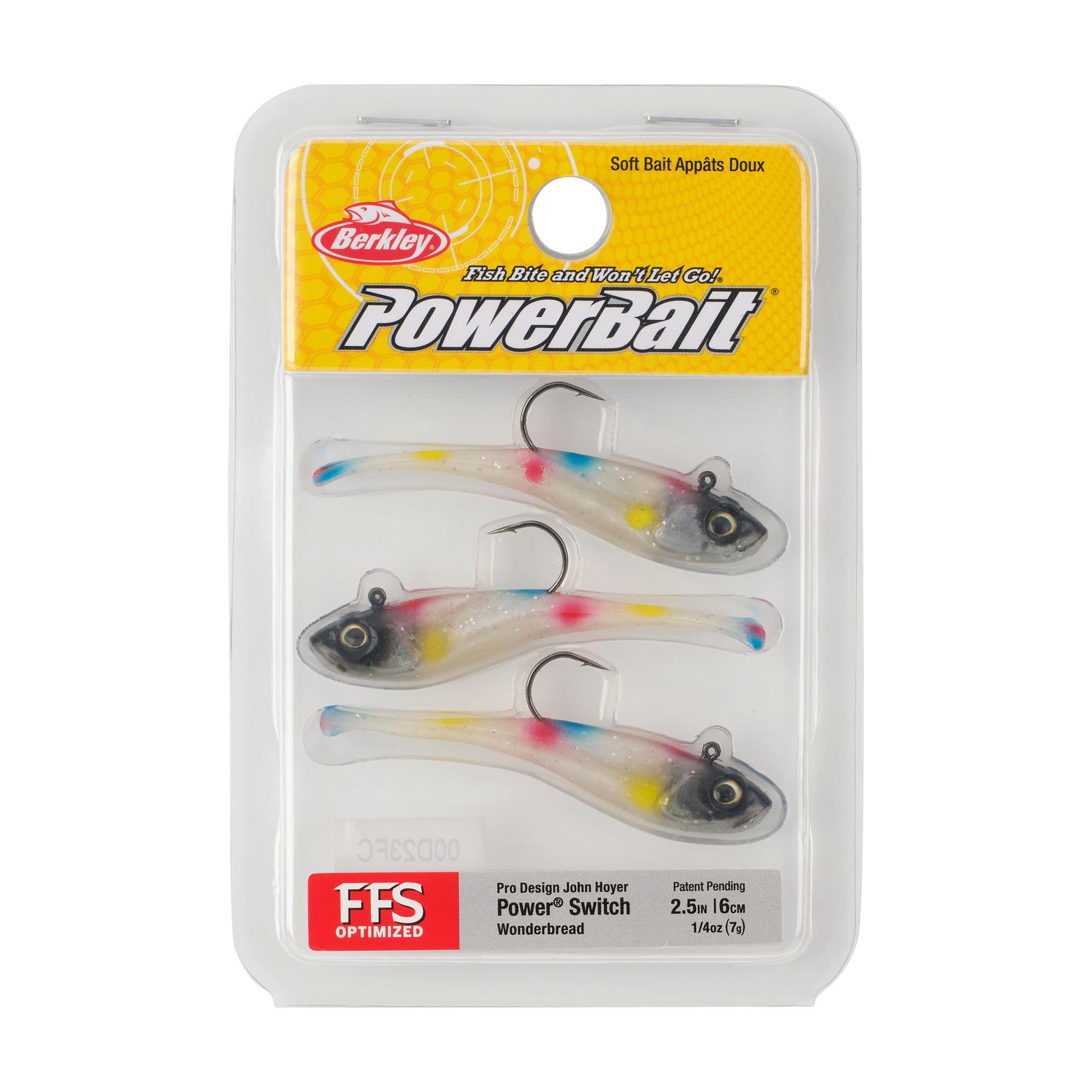 Berkley PowerBaitPowerSwitch Wonderbread 2.5in PKG | Berkley Fishing