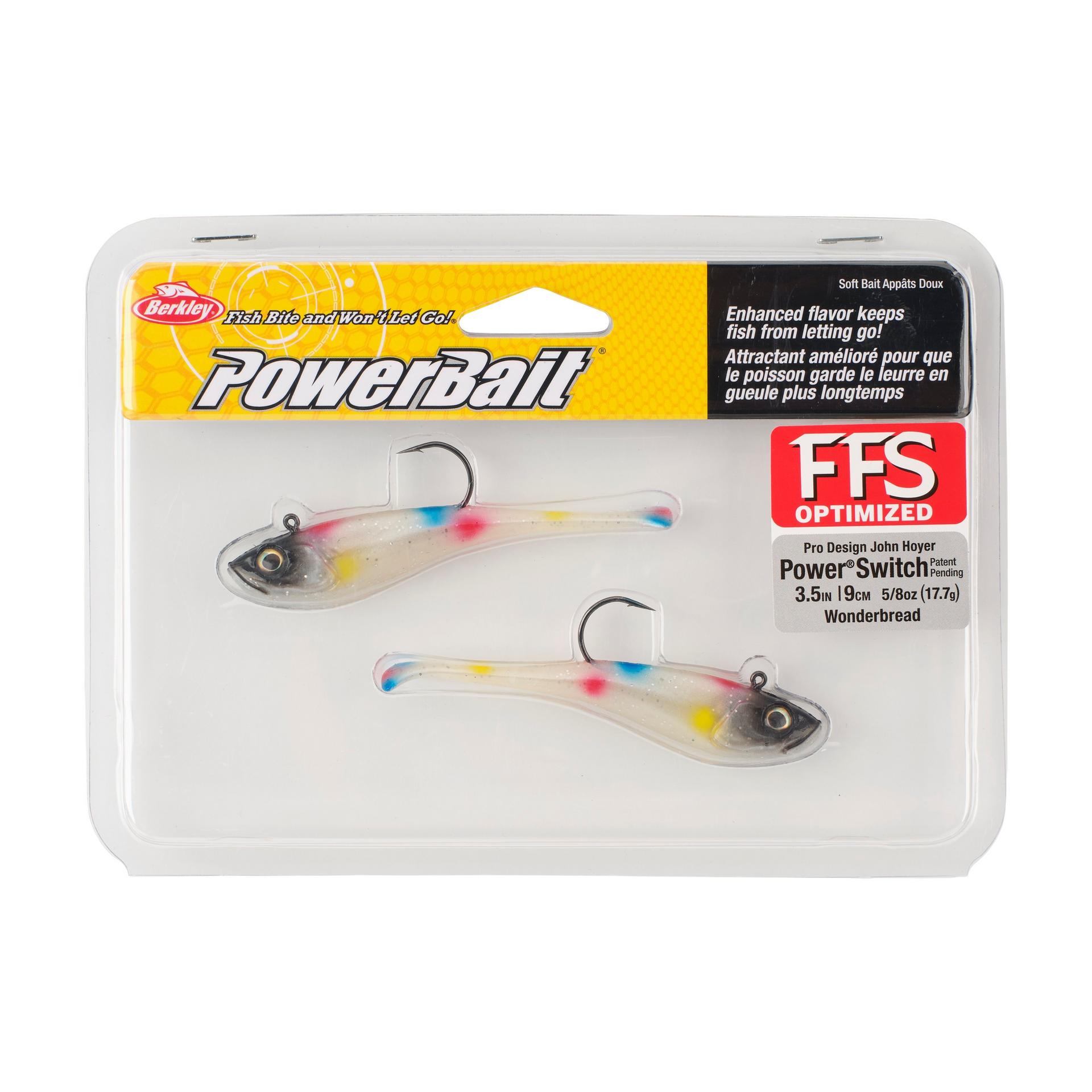 Berkley PowerBaitPowerSwitch Wonderbread 3.5in PKG | Berkley Fishing