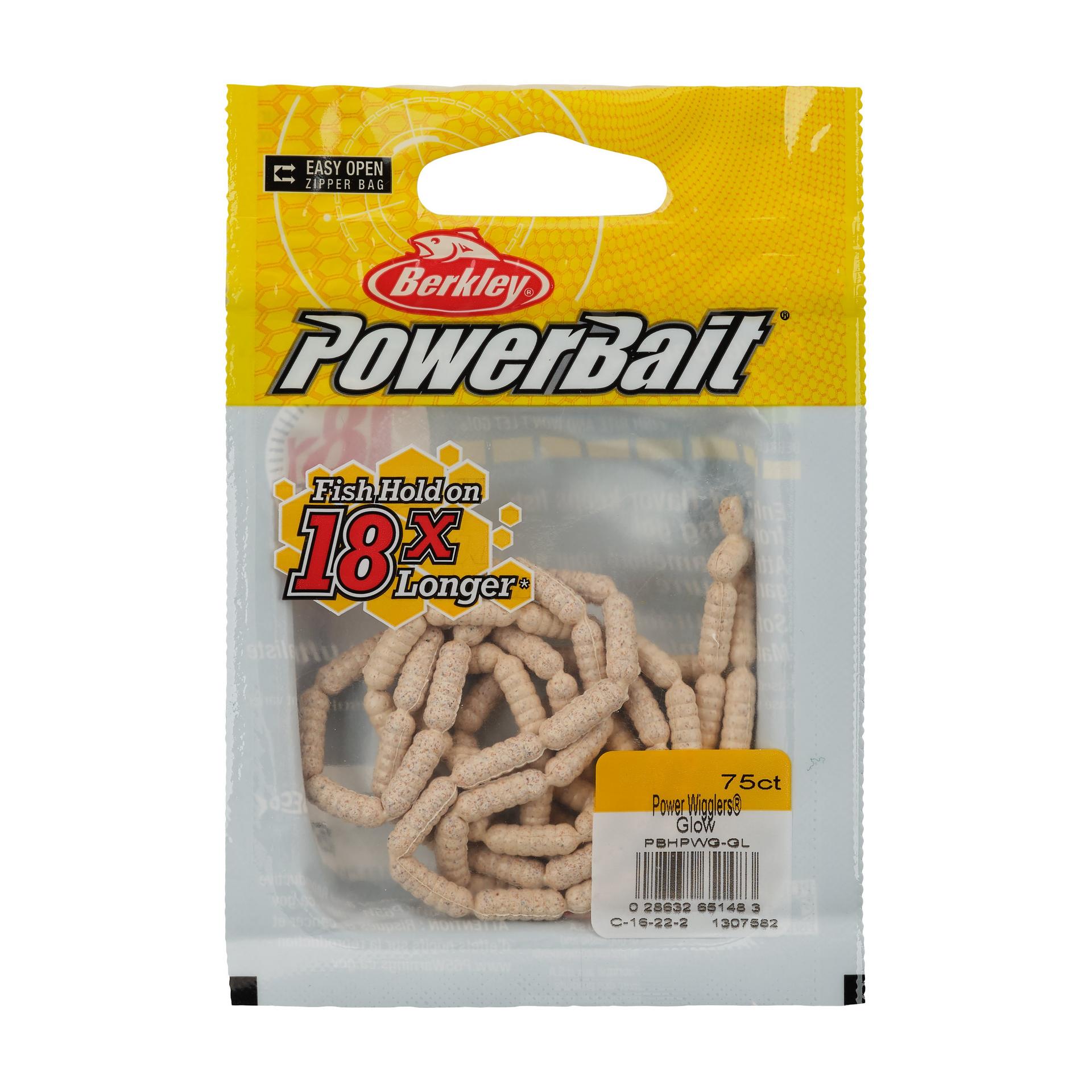 Berkley PowerBaitPowerWigglers Glow PKG | Berkley Fishing