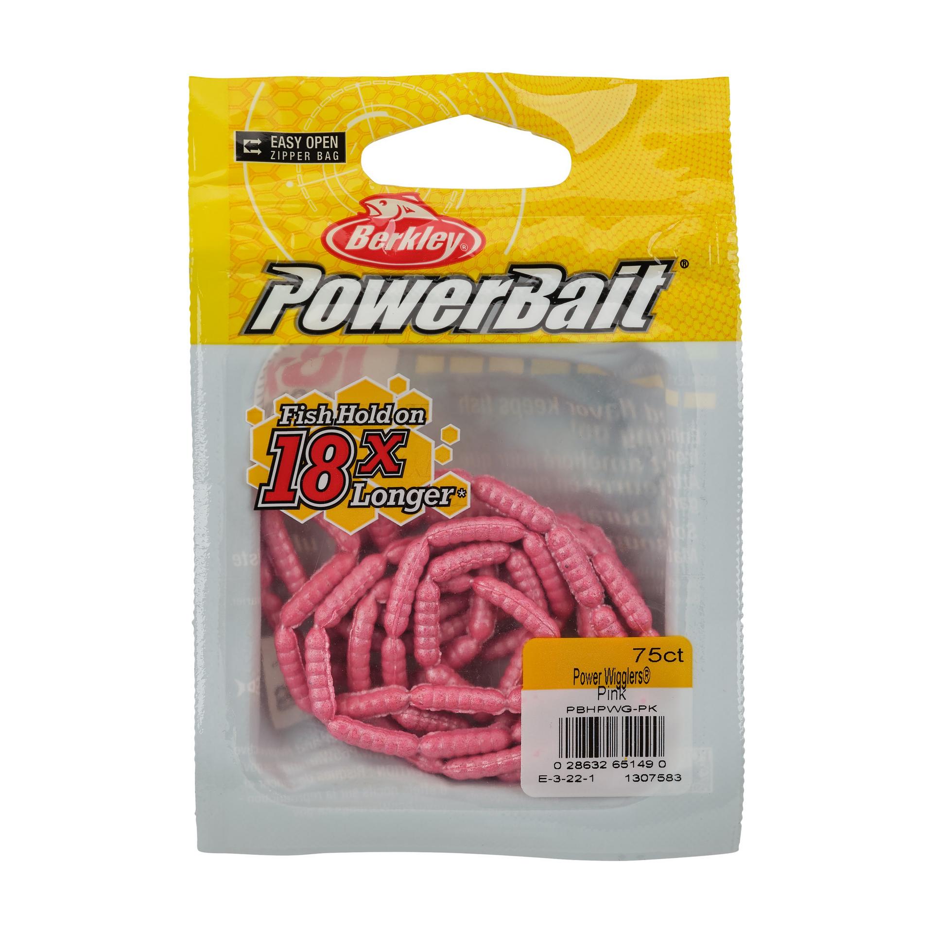 Berkley PowerBaitPowerWigglers Pink PKG | Berkley Fishing