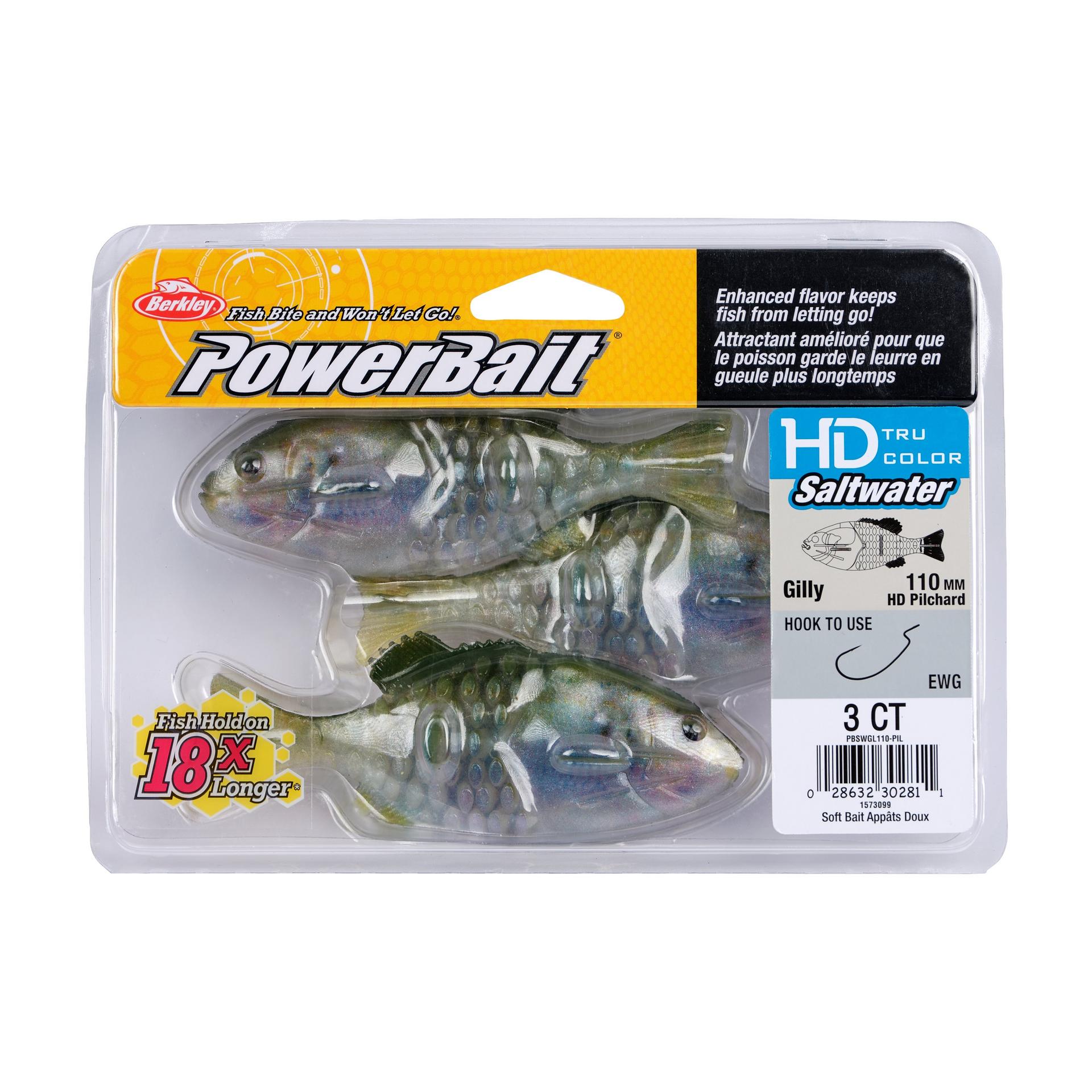 Berkley PowerBaitSaltwaterGilly 110 HDPilchard PKG | Berkley Fishing