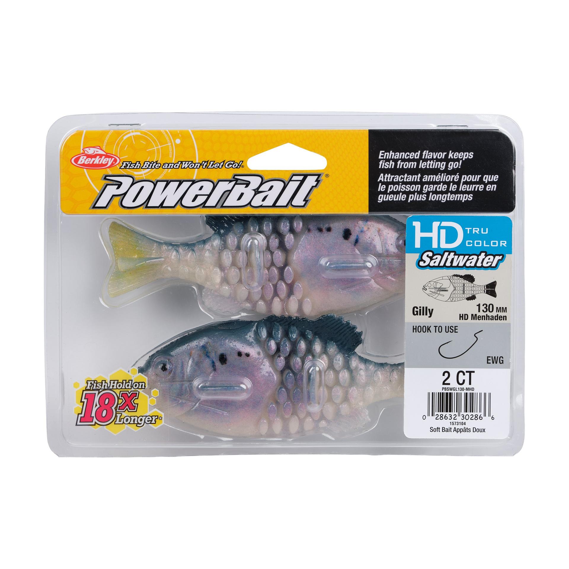 Berkley PowerBaitSaltwaterGilly 130 HDMenhaden PKG | Berkley Fishing