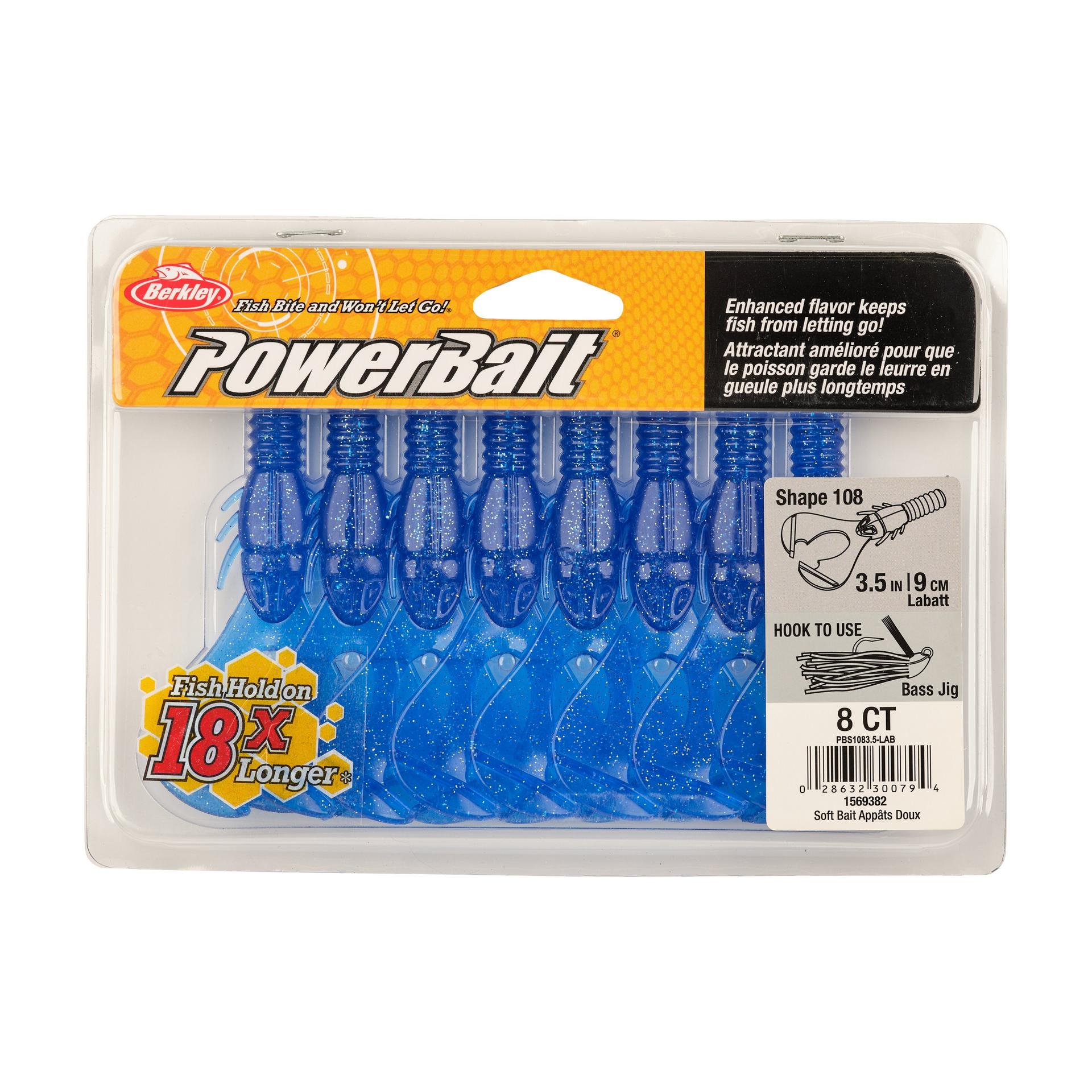 Berkley PowerBaitShape108 3.5in Labatt PKG | Berkley Fishing