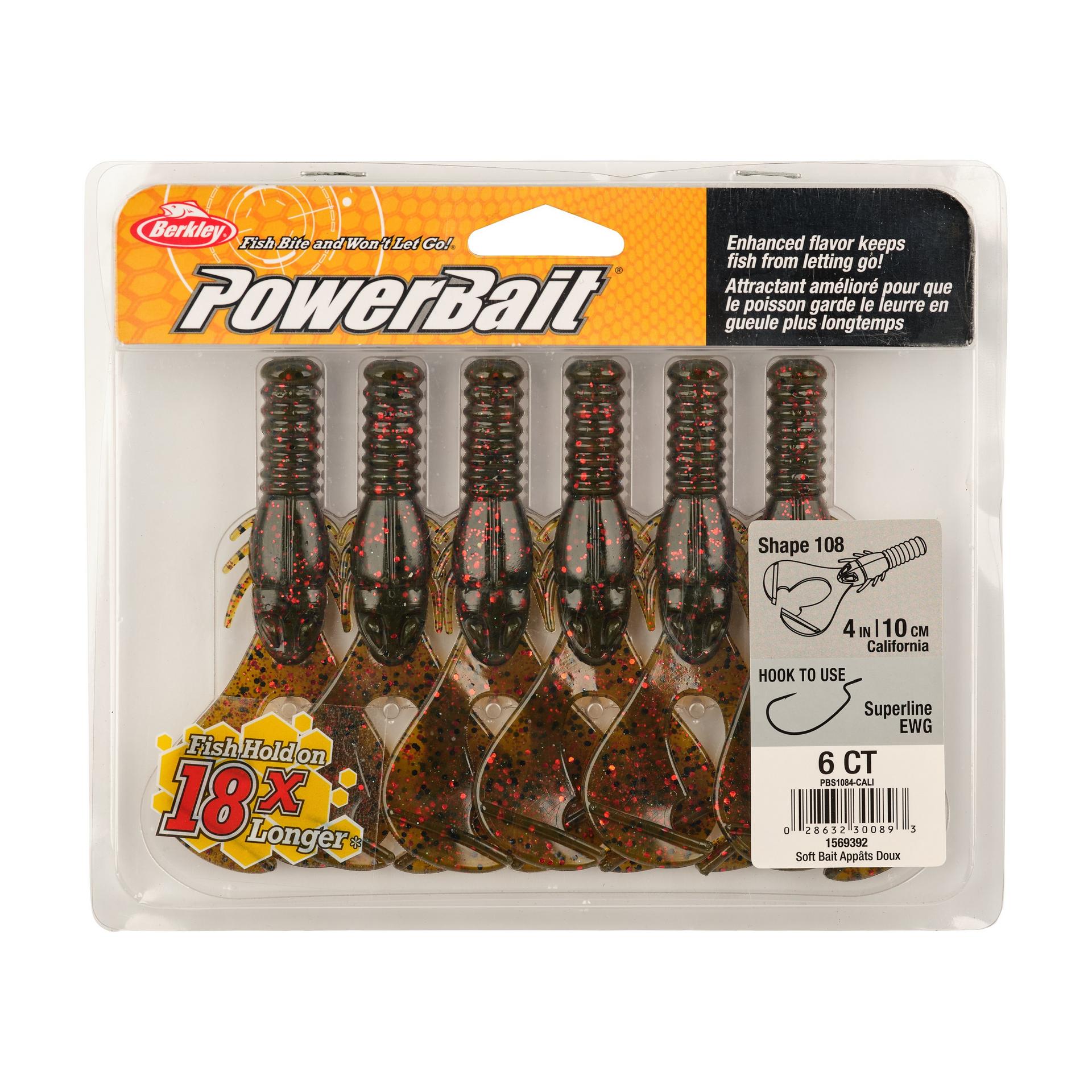 Berkley PowerBaitShape108 4in California PKG | Berkley Fishing