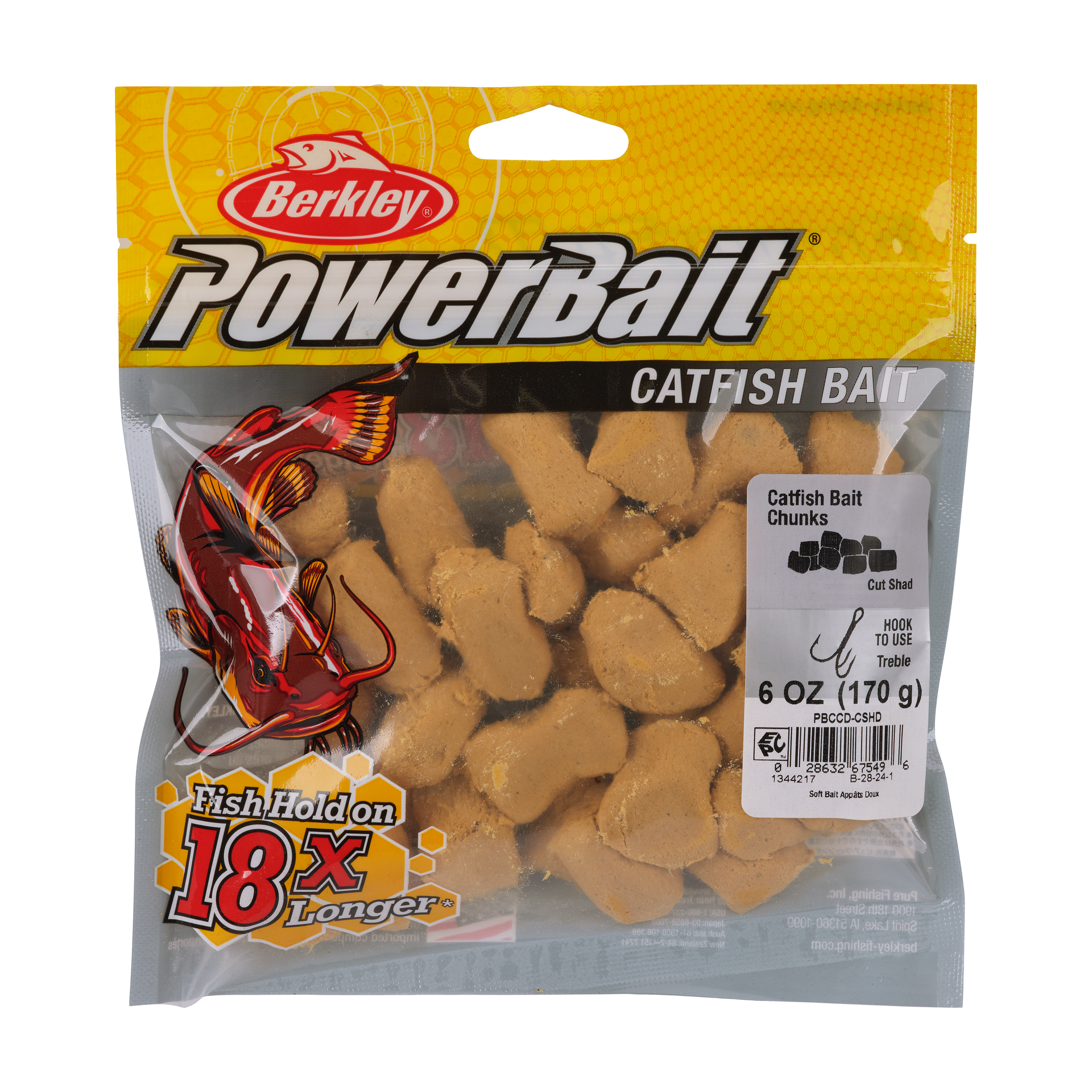 PowerBait® Catfish Bait Chunks