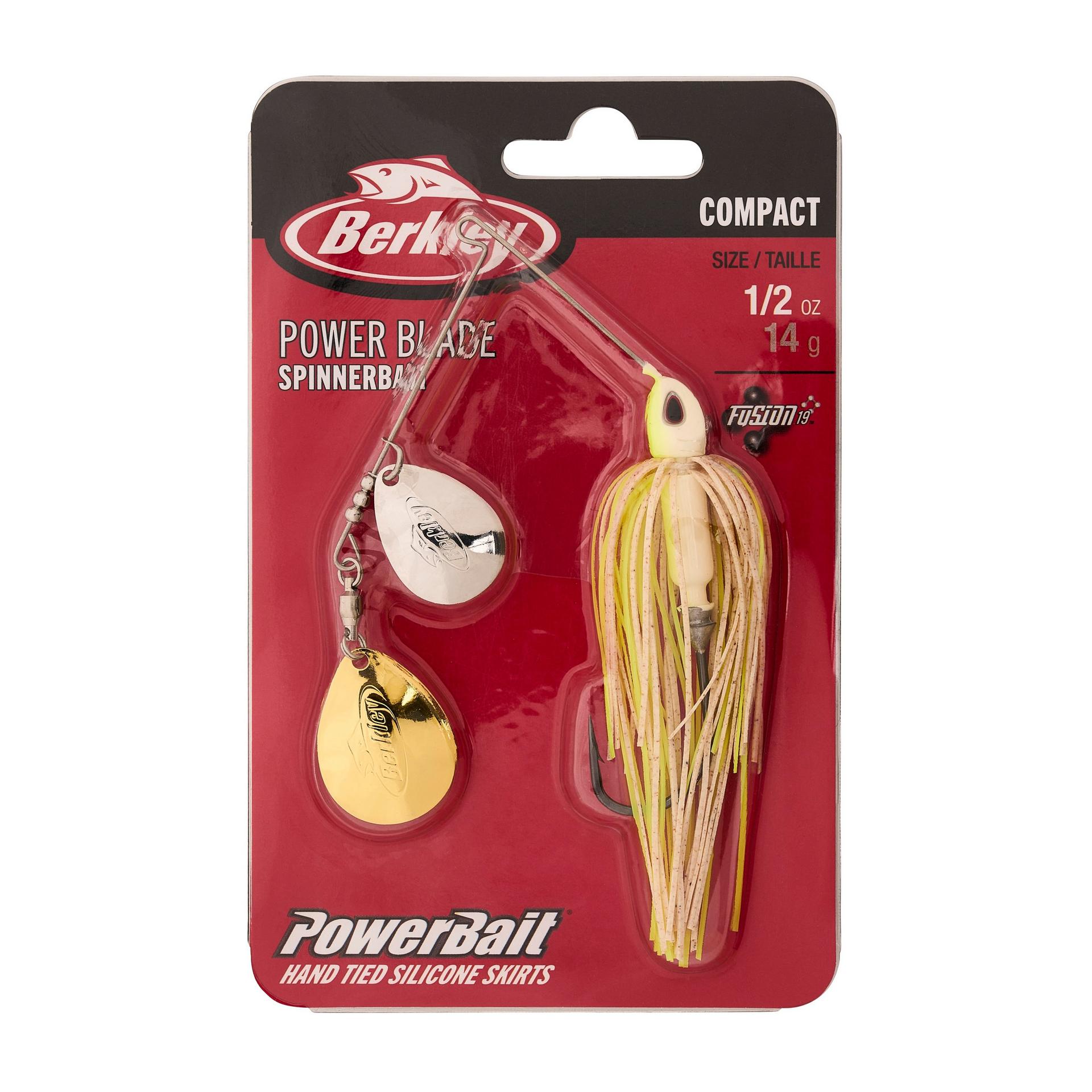 Berkley PowerBladeCompact 12CCSG WhiteChartreuse PKG | Berkley Fishing