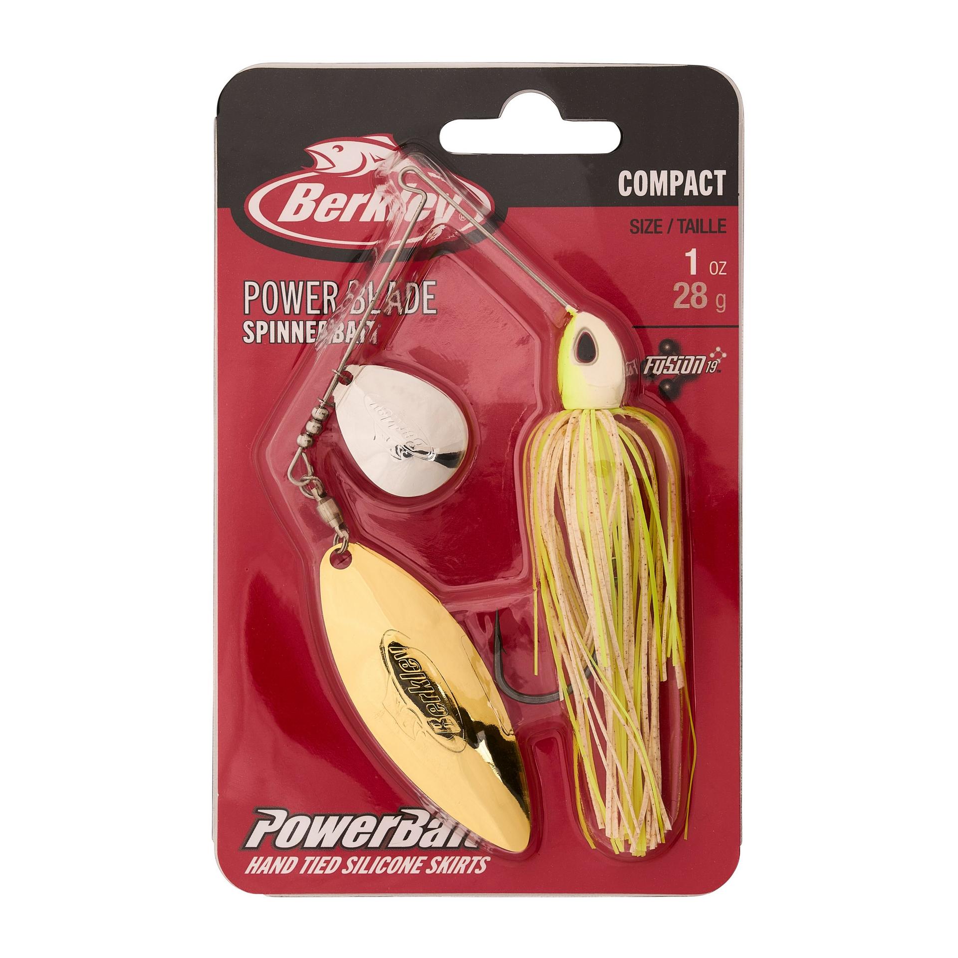 Berkley PowerBladeCompact 1CWSG WhiteChartreuse PKG | Berkley Fishing