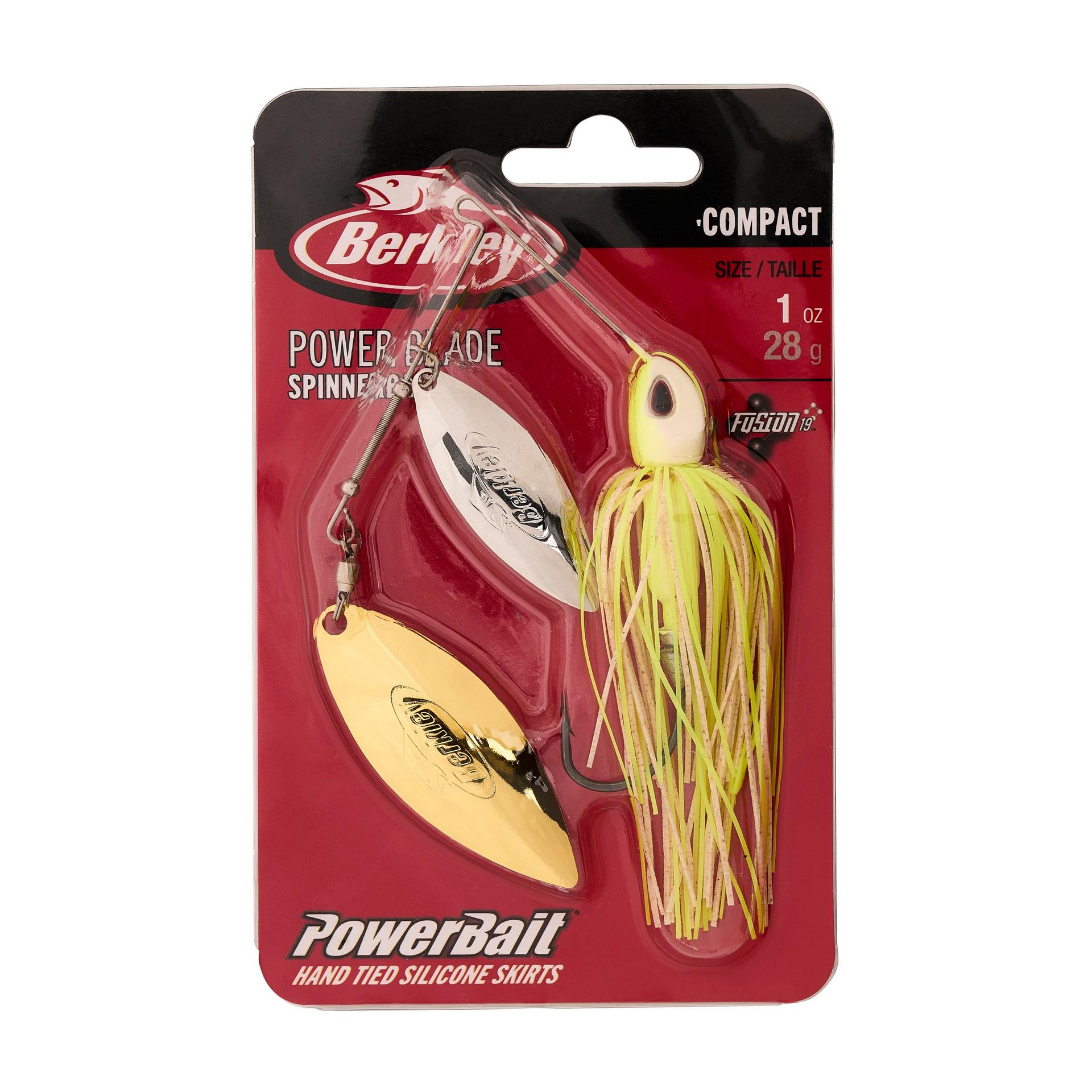 Berkley PowerBladeCompact 1WWSG WhiteChartreuse PKG | Berkley Fishing