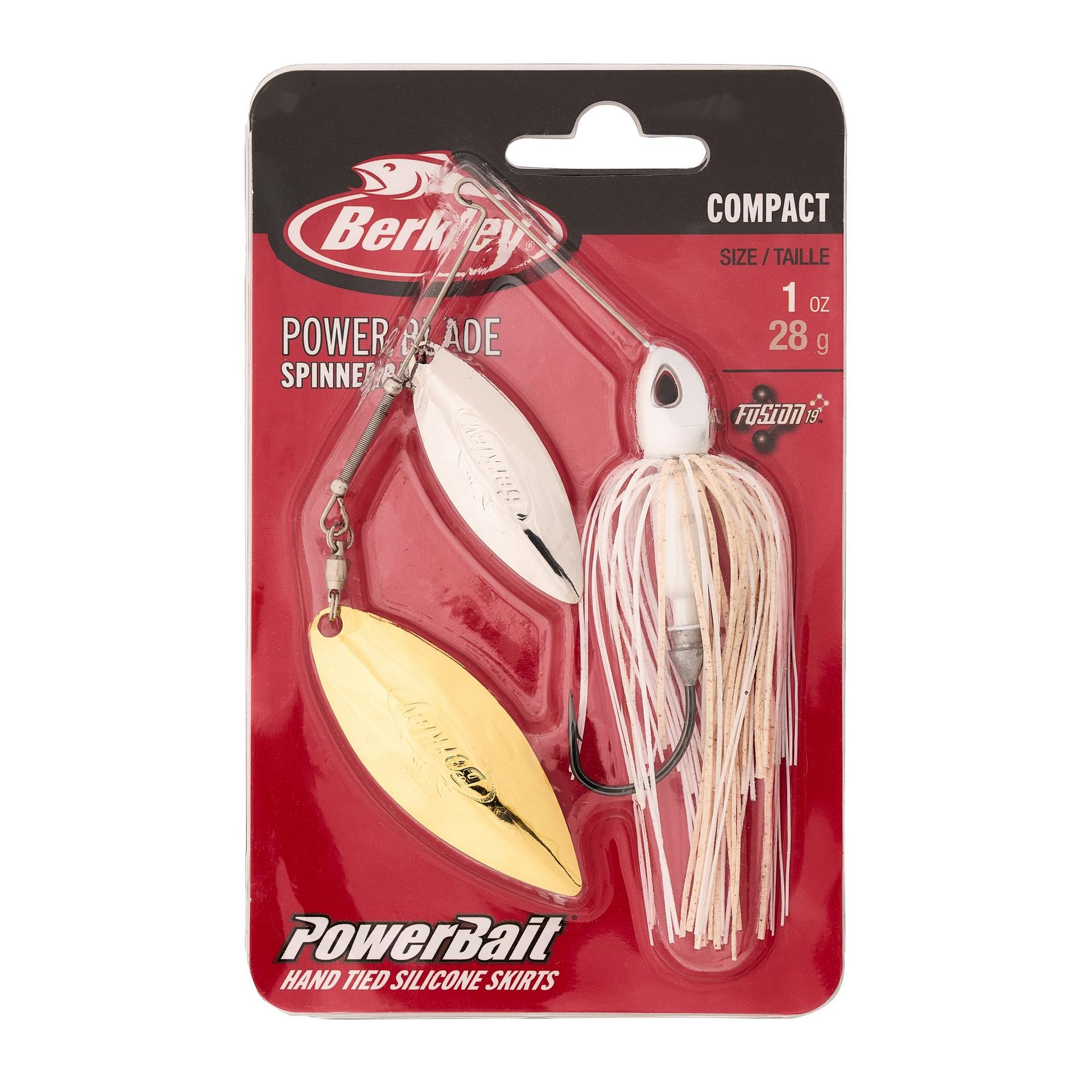 Berkley PowerBladeCompact 1WWSG White PKG | Berkley Fishing