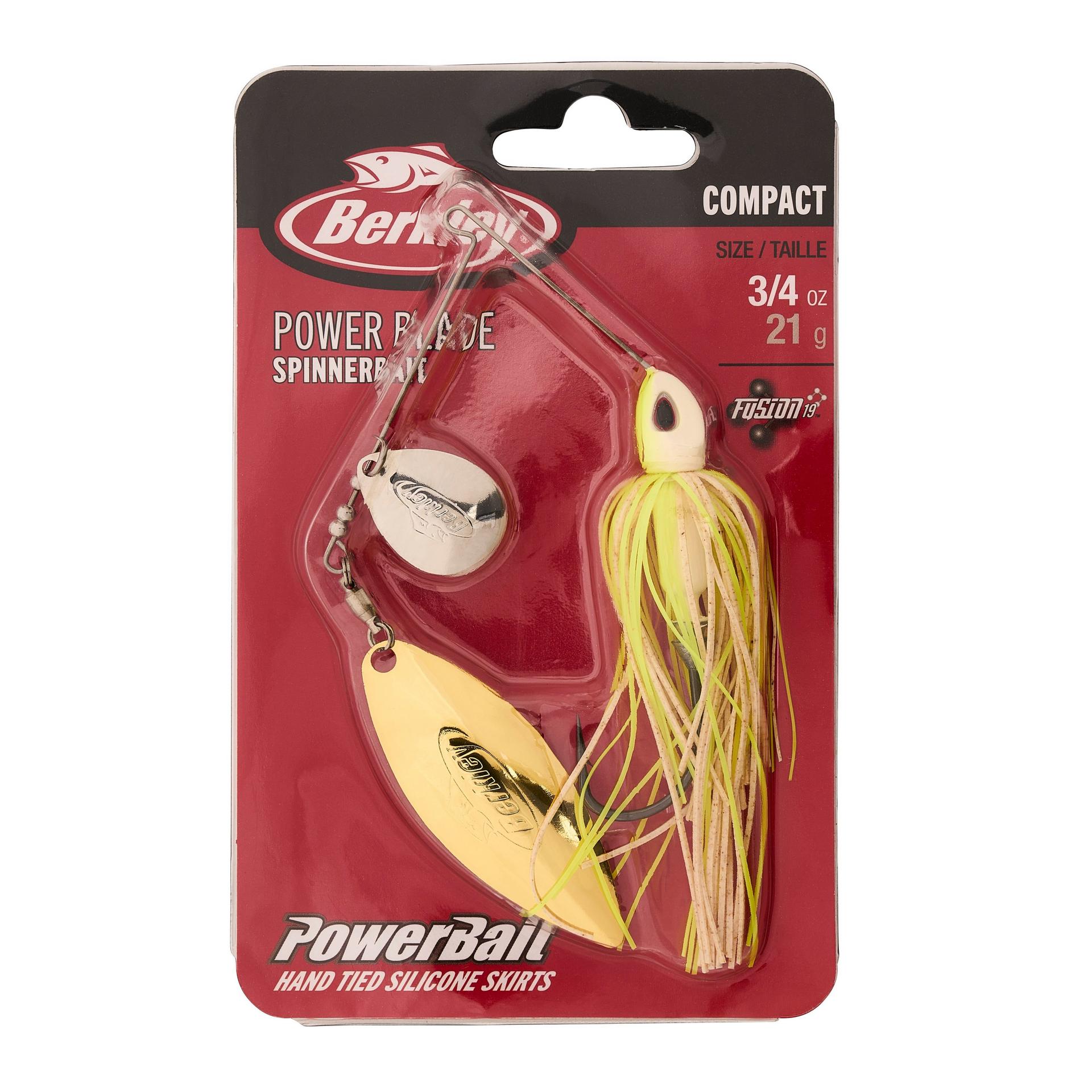 Berkley PowerBladeCompact 34CWSG WhiteChartreuse PKG | Berkley Fishing