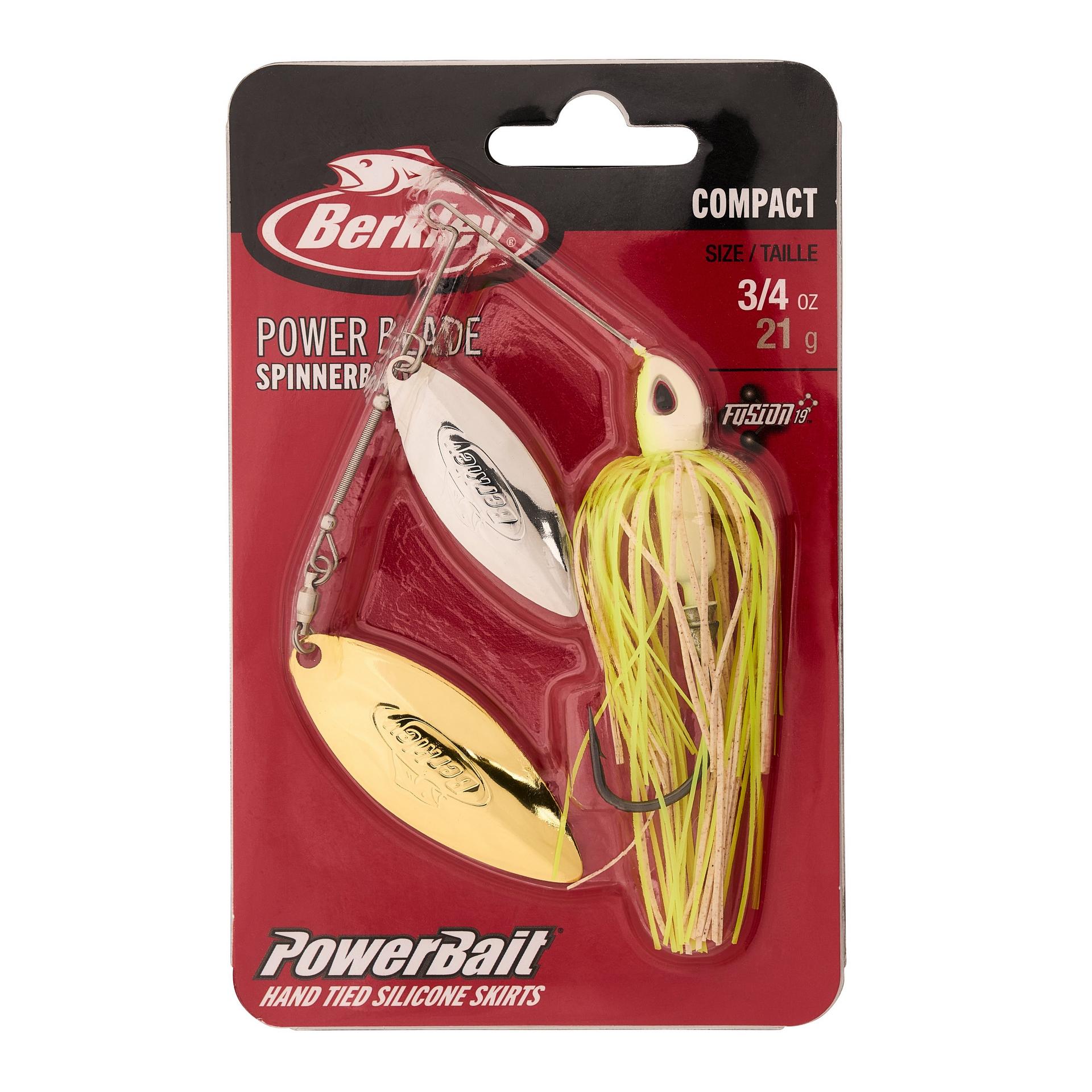 Berkley PowerBladeCompact 34WWSG WhiteChartreuse PKG | Berkley Fishing